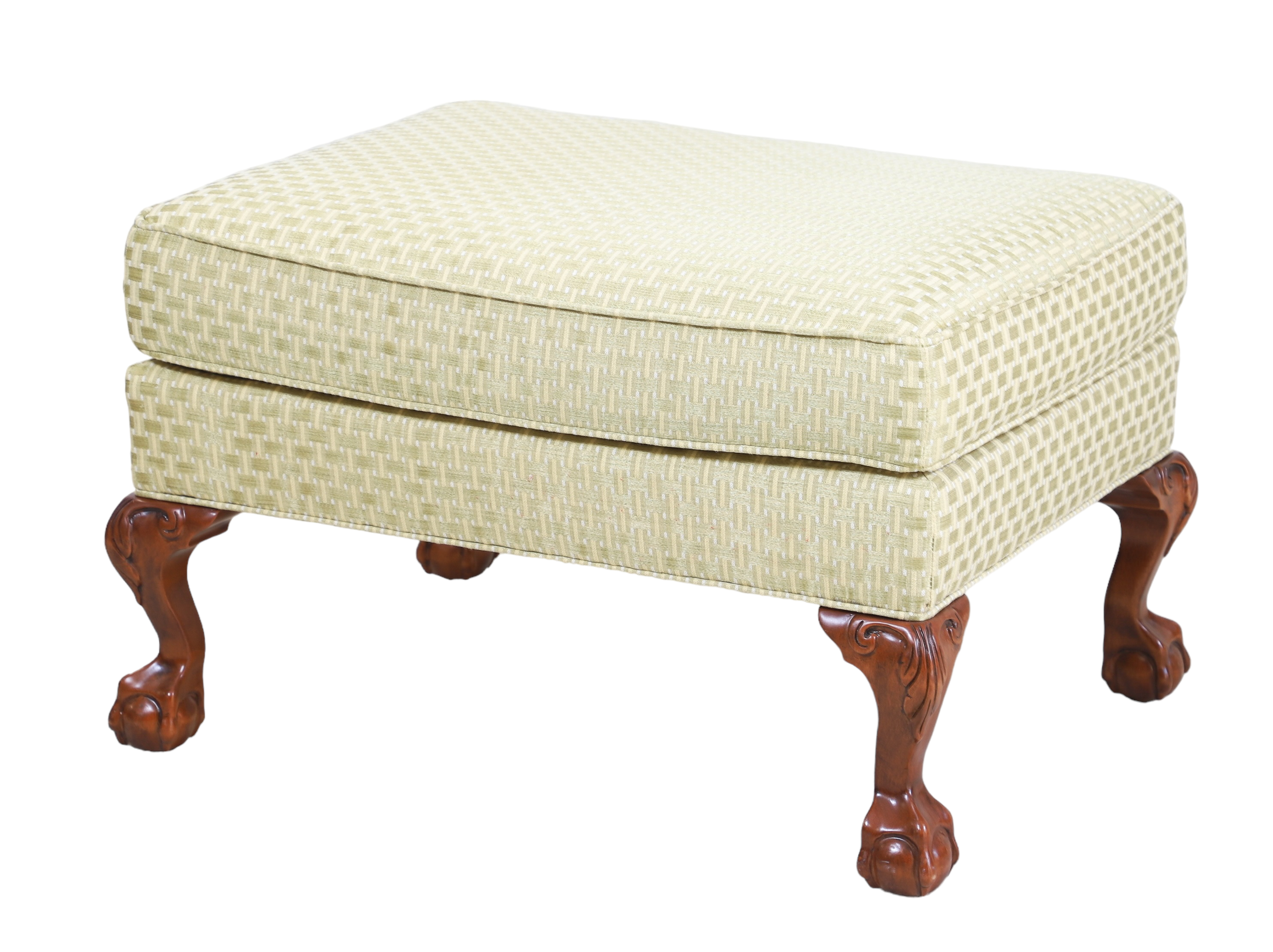 Southwood Chippendale style upholstered 3b16bc