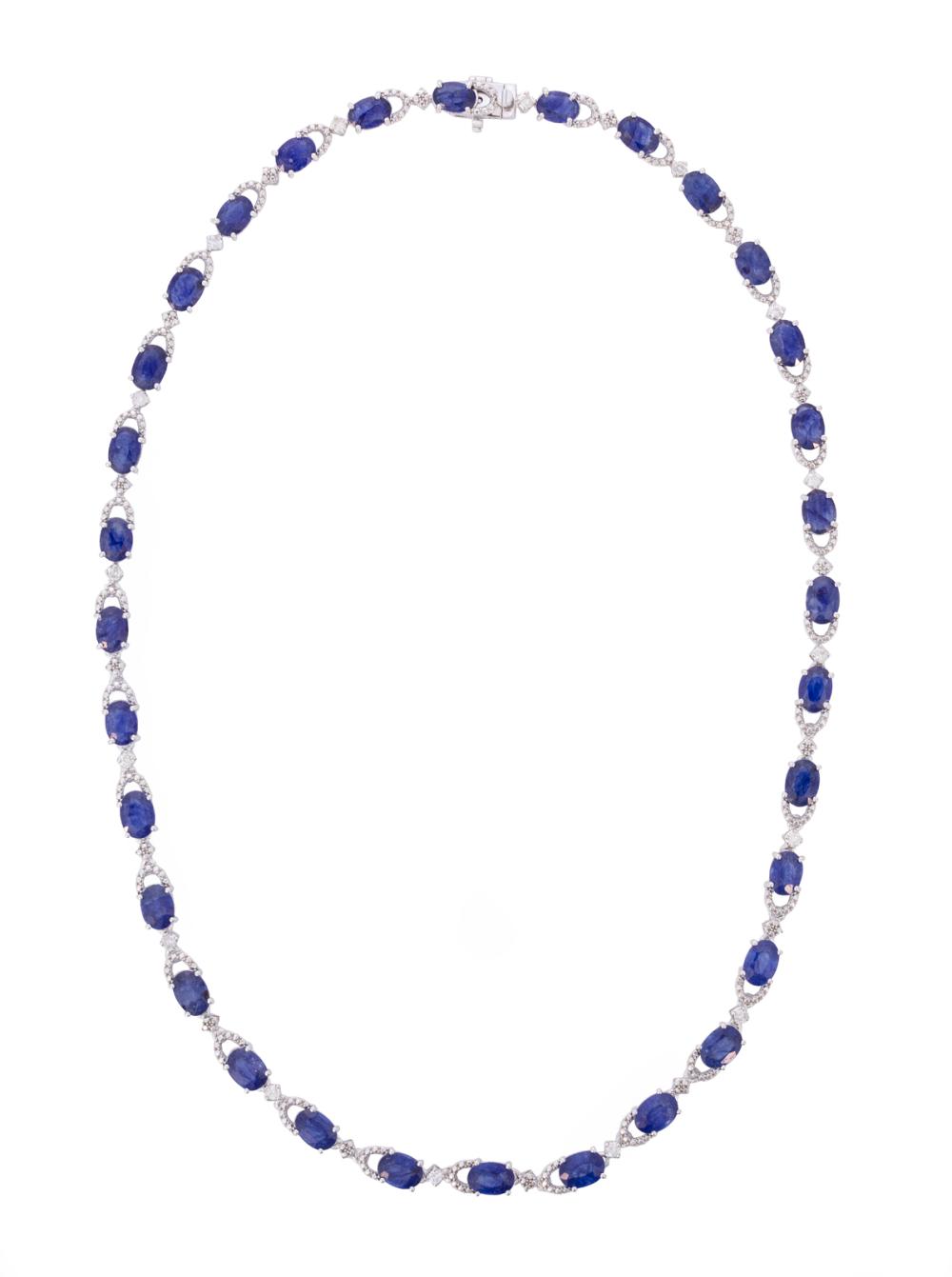 STERLING SILVER BLUE SAPPHIRE  3b16c4