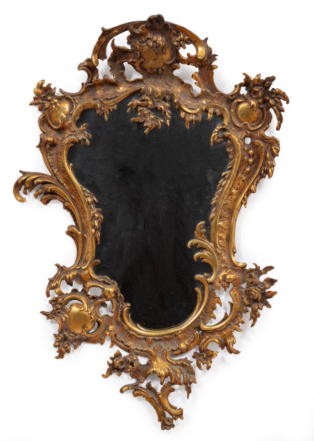 FRENCH ROCOCO-STYLE BRONZE WALL