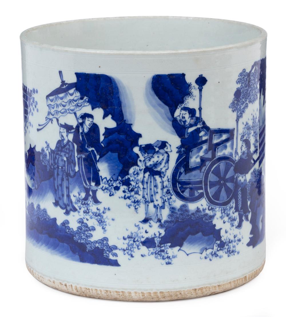 CHINESE BLUE AND WHITE PORCELAIN