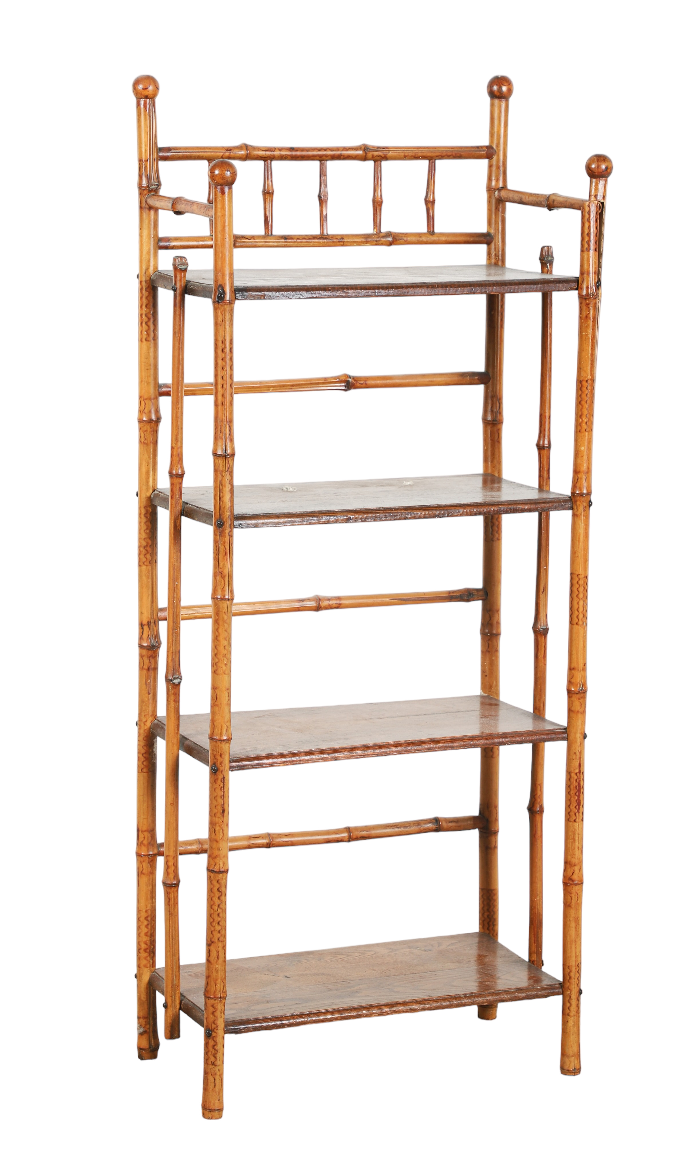 Bamboo and oak open shelf bamboo 3b1842