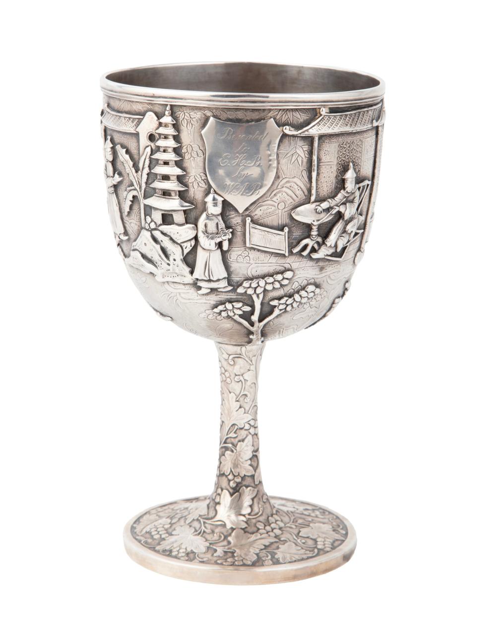 CHINOISERIE SILVER AND SILVERPLATE 3b1856