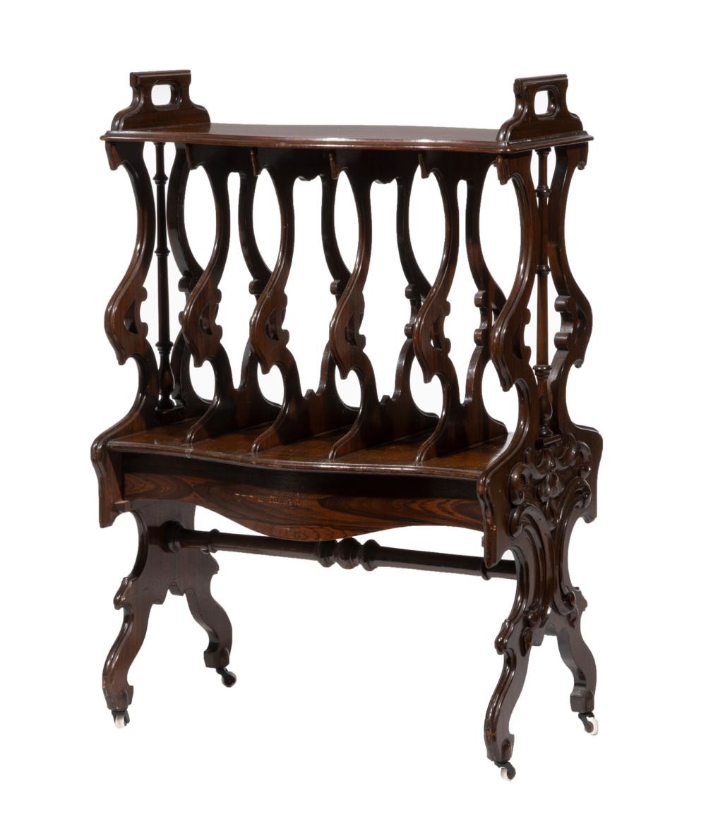 VICTORIAN FAUX-GRAINED ROSEWOOD