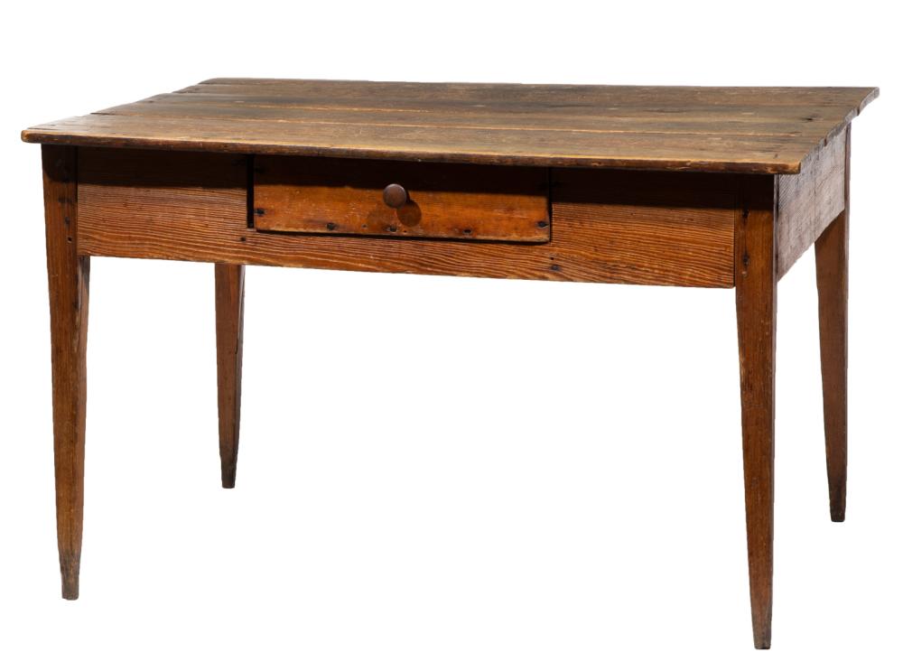 SOUTHERN POPLAR AND PINE WORK TABLESouthern