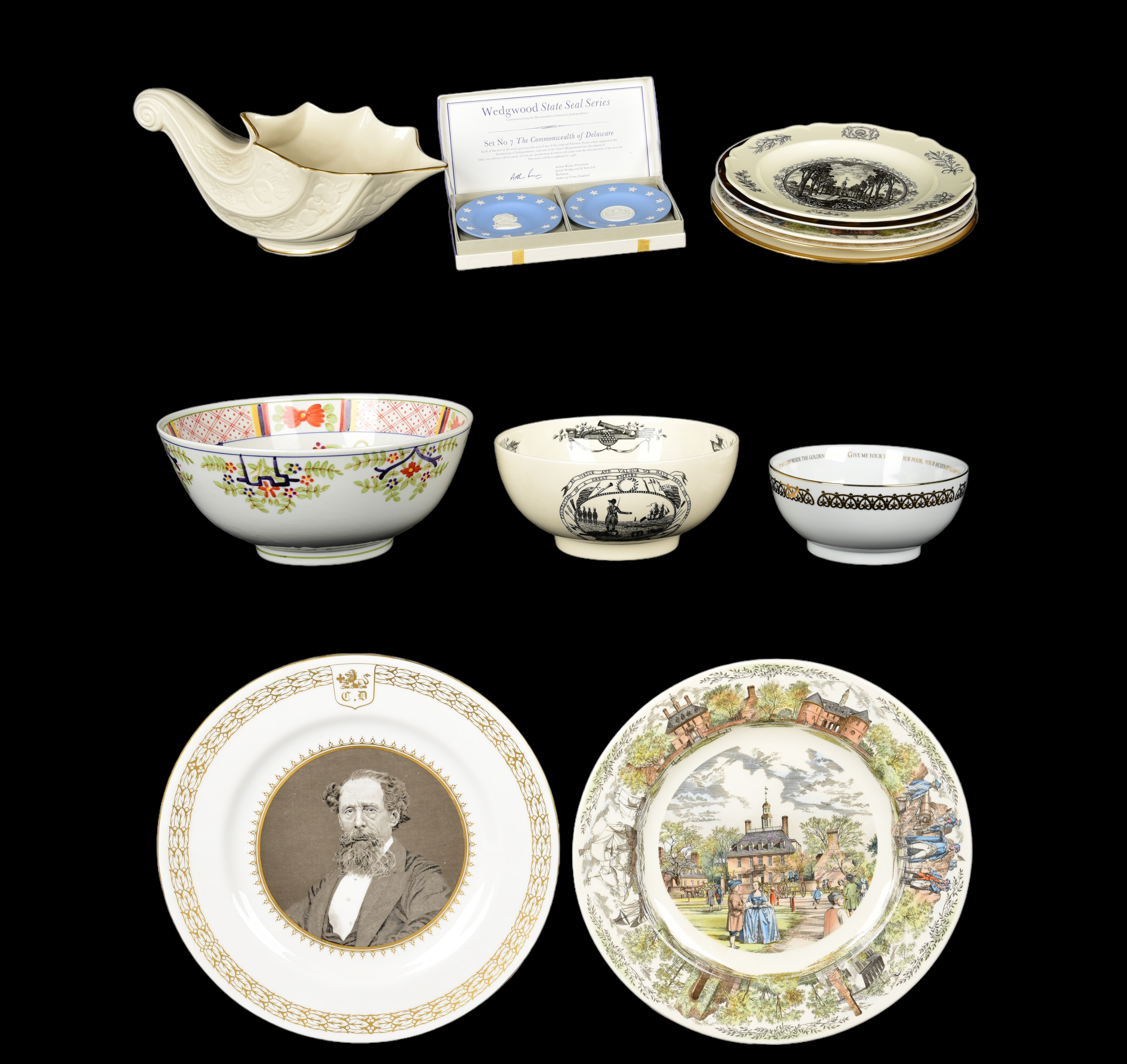  11 Pcs porcelain c o Lenox cornucopia 3b195b