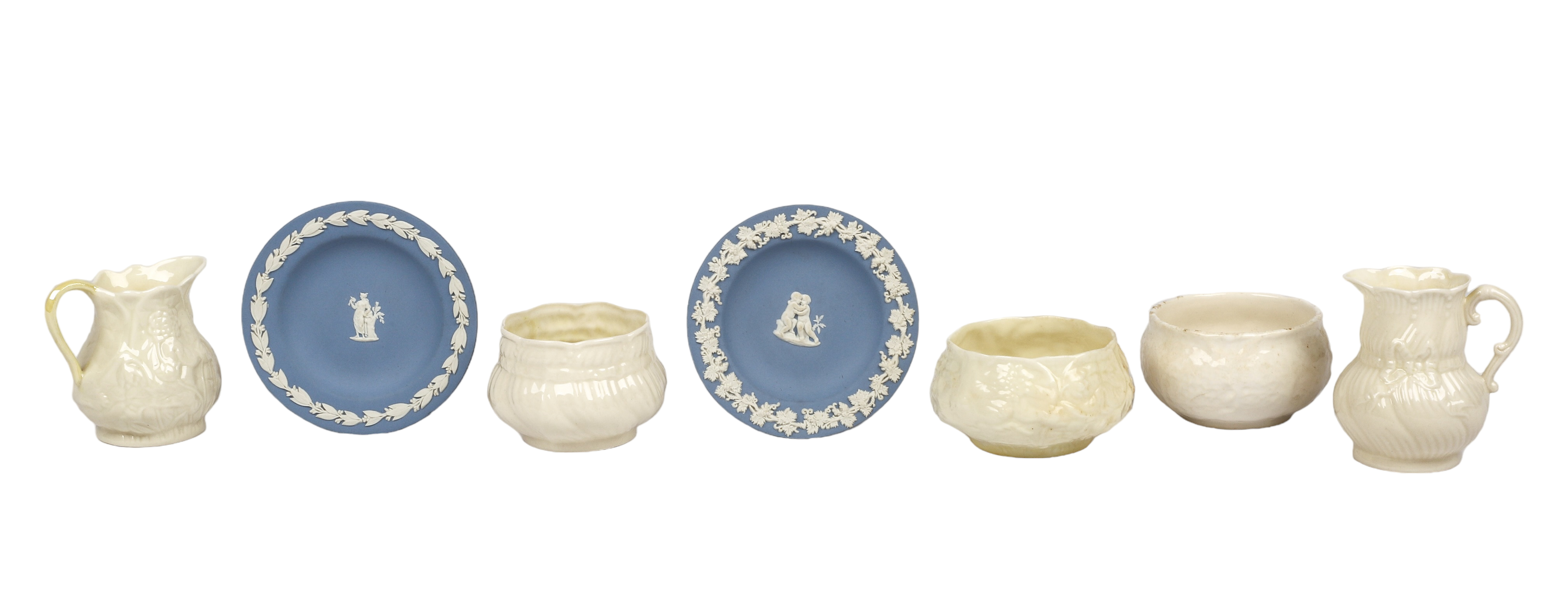 (7) Pcs porcelain, c/o (2) Wedgwood