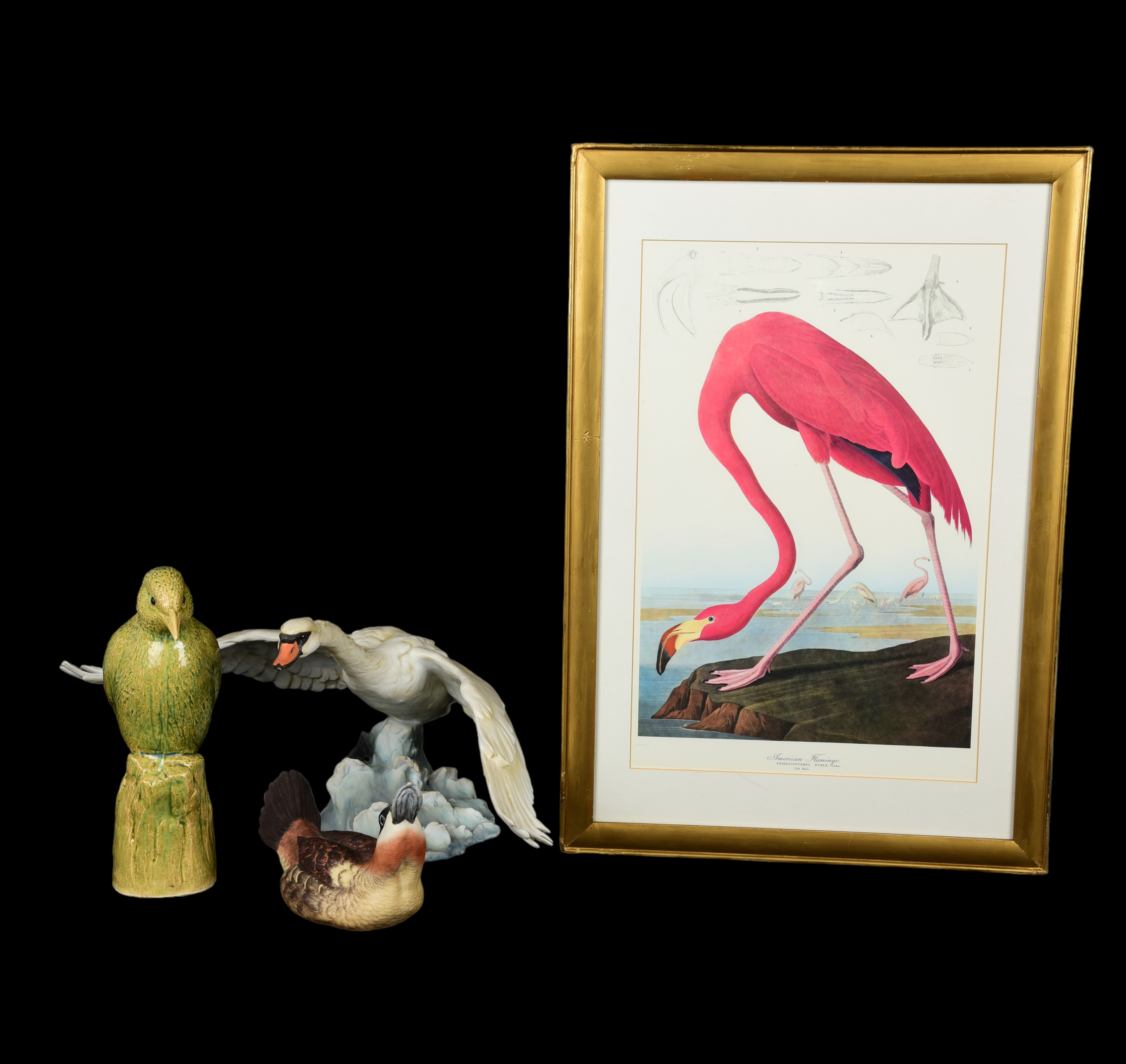 (4) Bird figurines, c/o Kaiser German