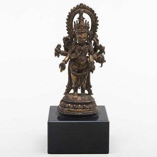 SMALL NEPALESE GILT COPPER FIGURE 3b19af