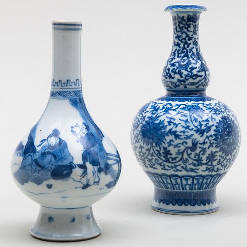 CHINESE BLUE AND WHITE PORCELAIN