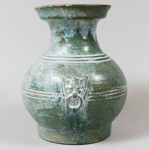 CHINESE HU FORM POTTERY JARUnmarked.

10