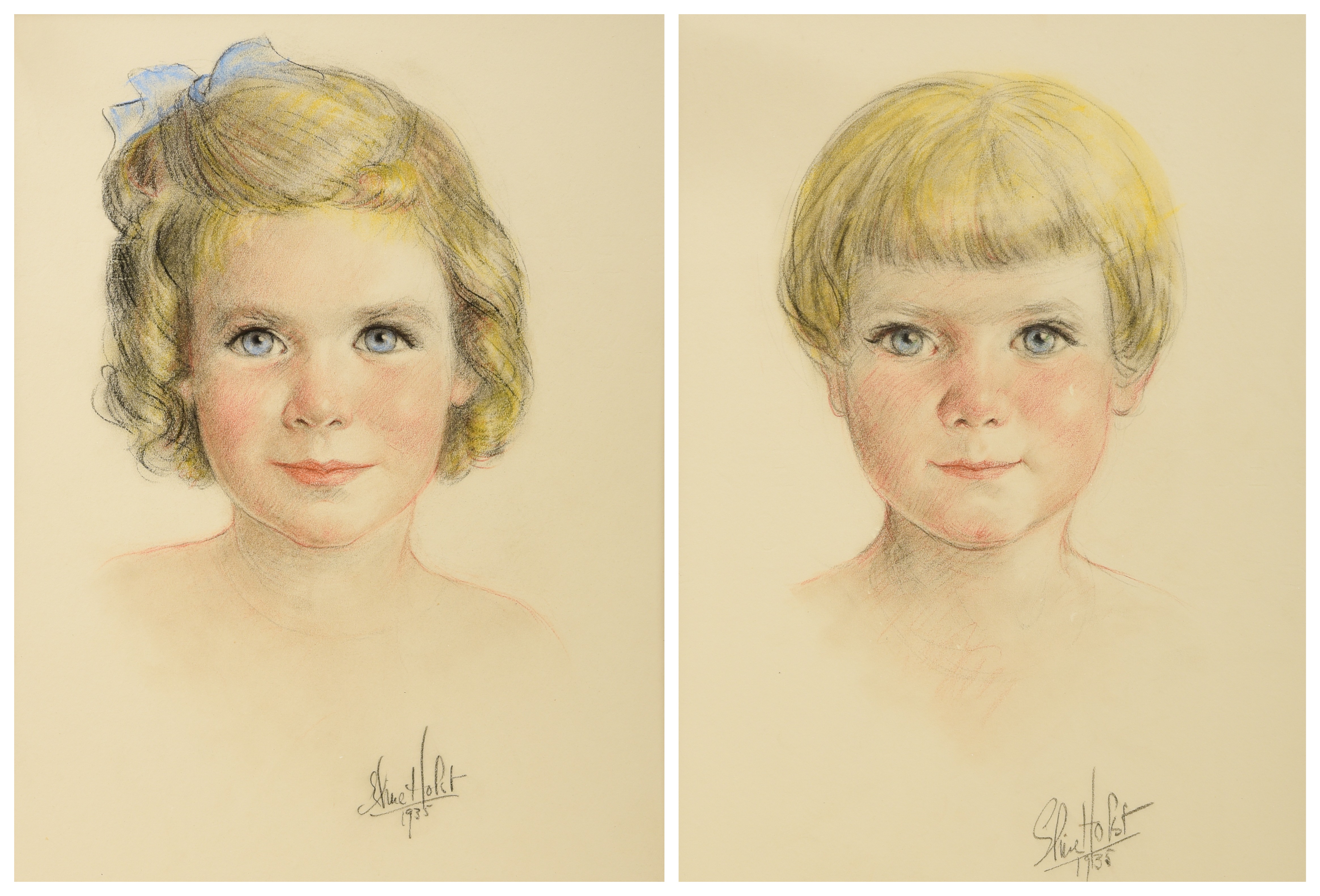 Portraits of Edgar and Gwynne Garbisch 3b1a77