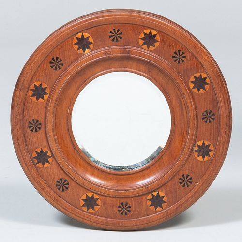 PAIR OF MODERN CIRCULAR INLAID 3b1af0