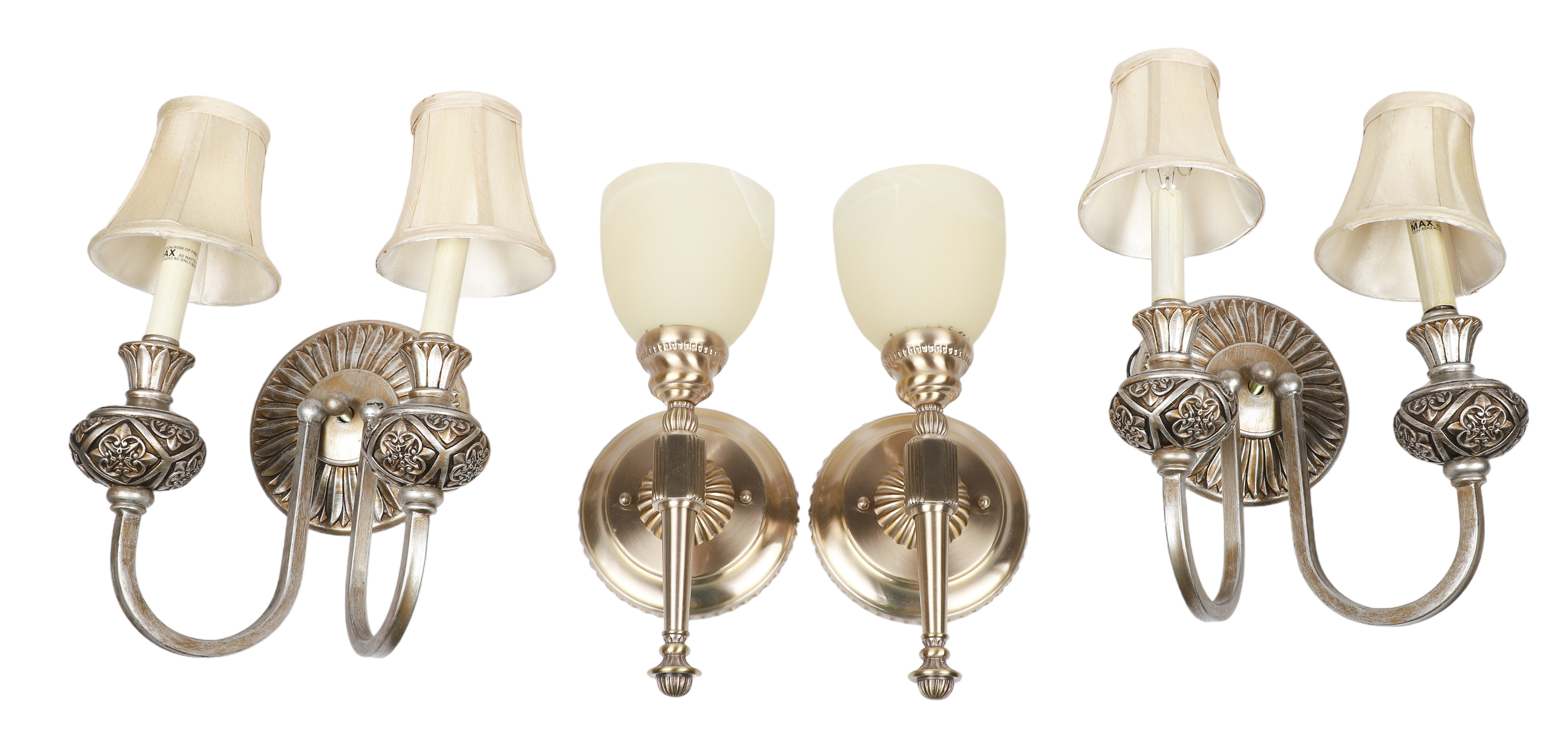  2 Pair of decorative wall sconce 3b1b2c