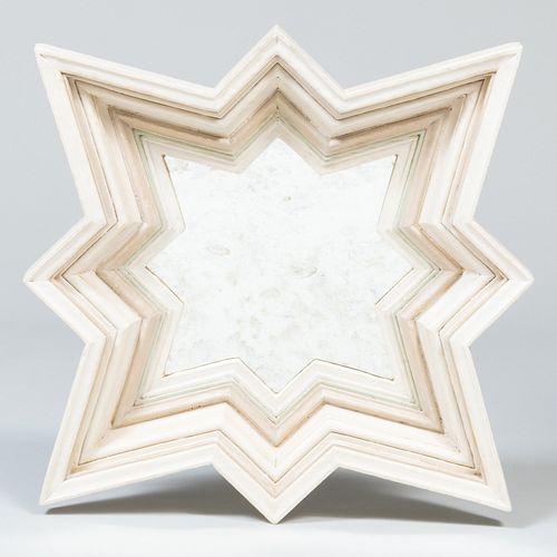 CONTEMPORARY PAINTED STAR SHAPED 3b1b56