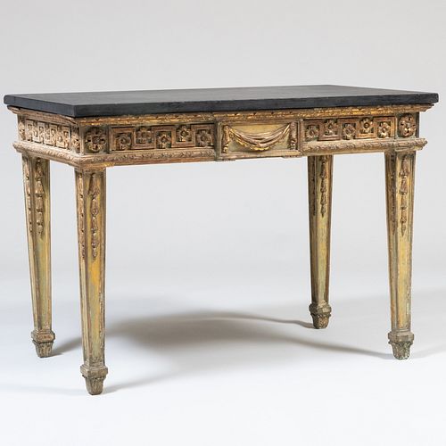 ITALIAN NEOCLASSICAL STYLE CARVED,