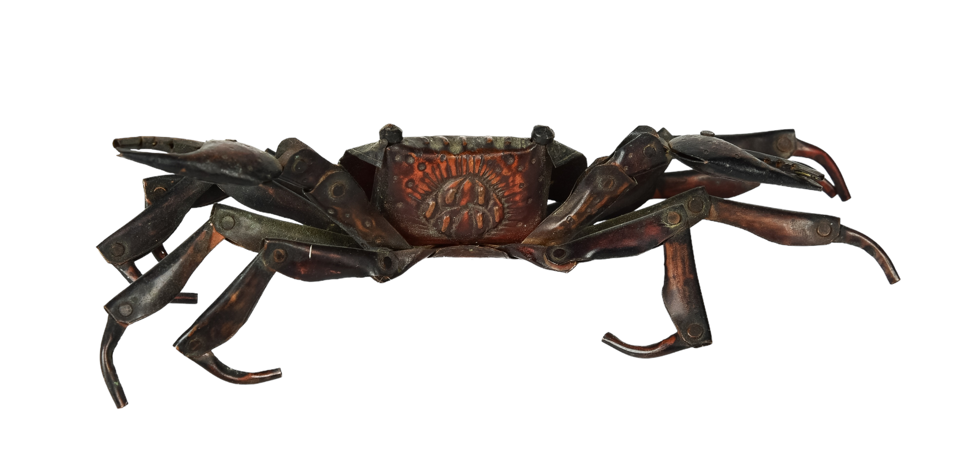 Japanese copper articulated crab