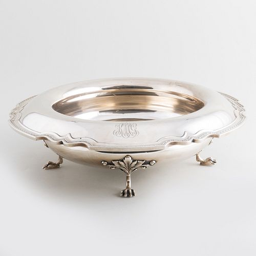 SHREVE & CO. SILVER CENTER BOWL WITH