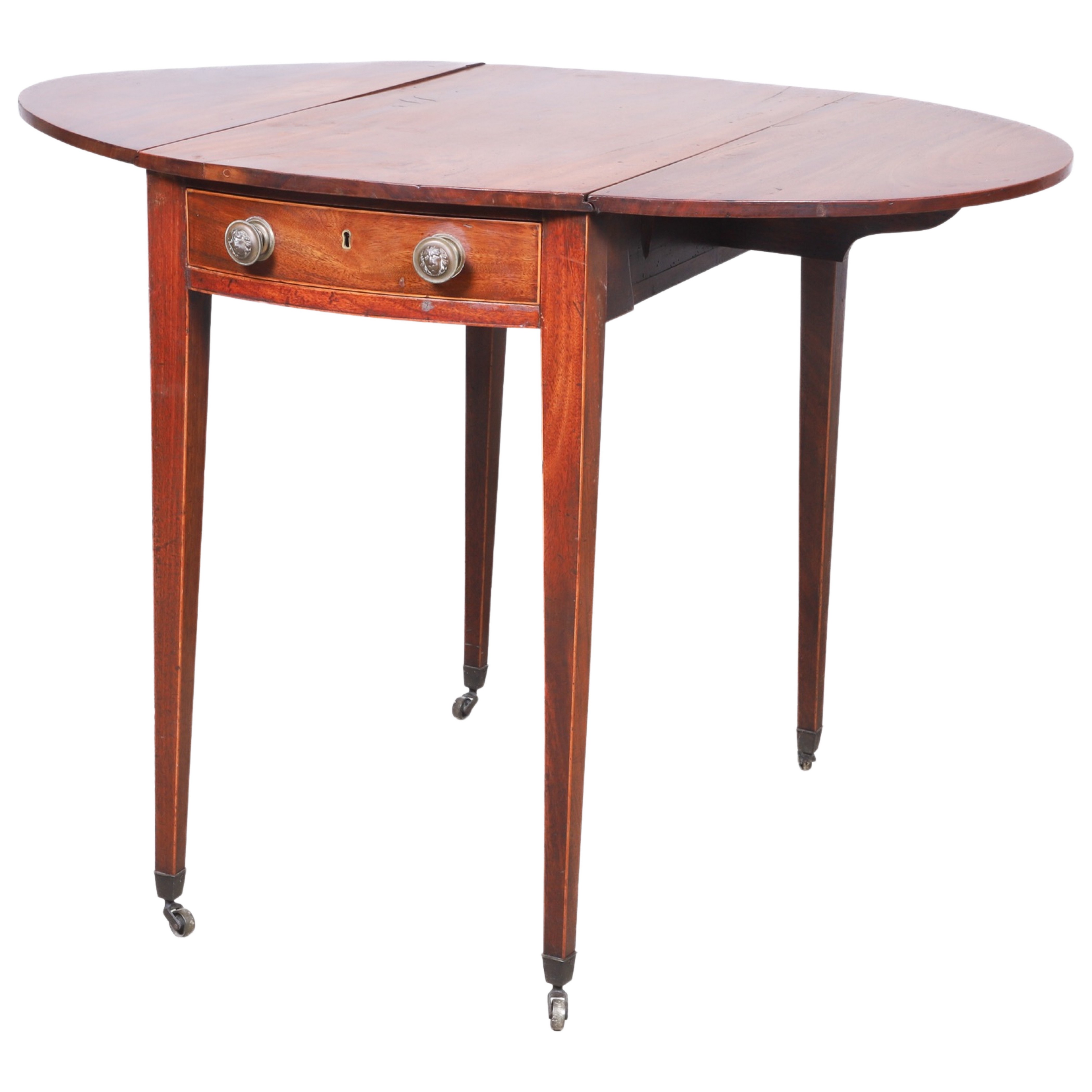 George III mahogany pembroke table,