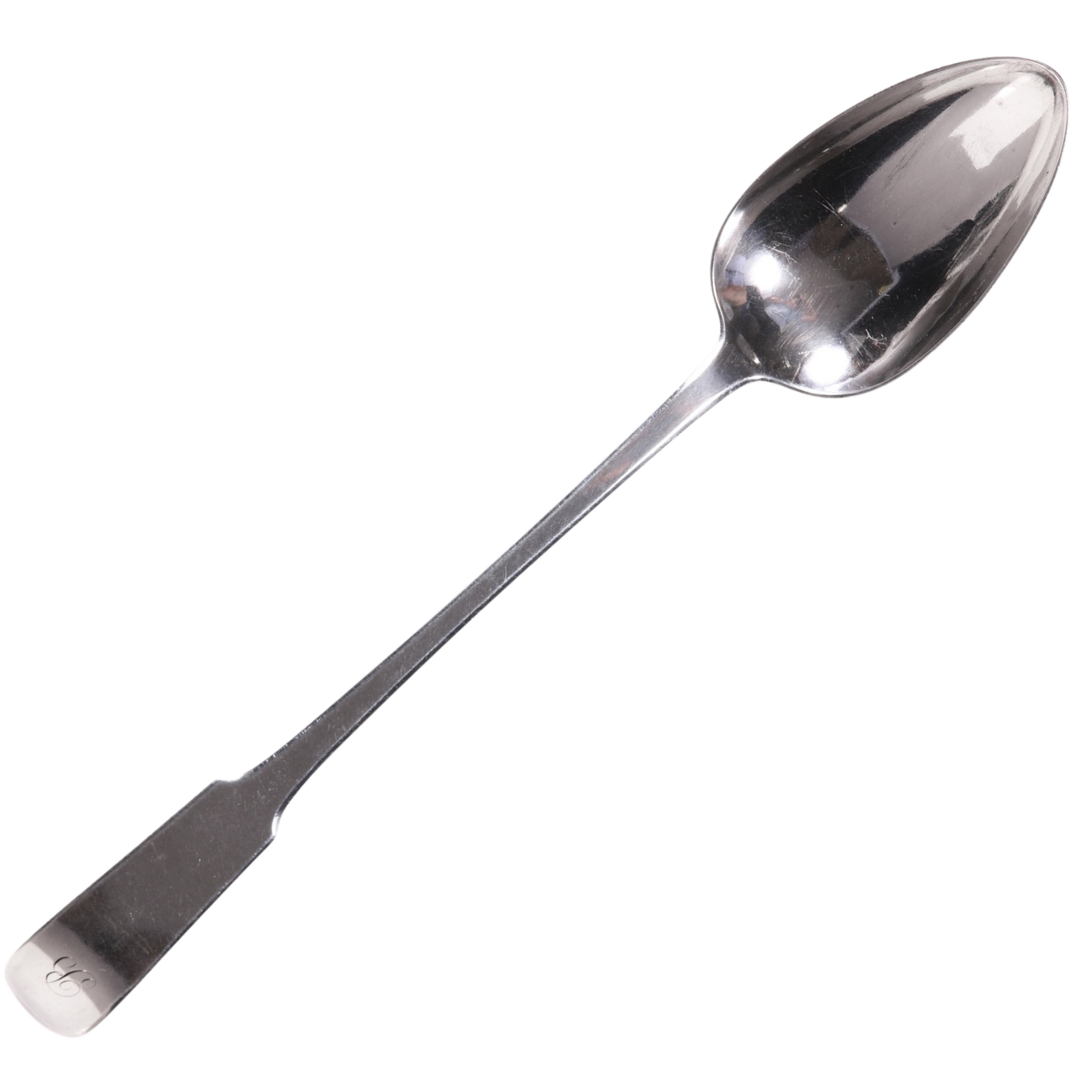 George III Silver Serving Spoon  3b44df