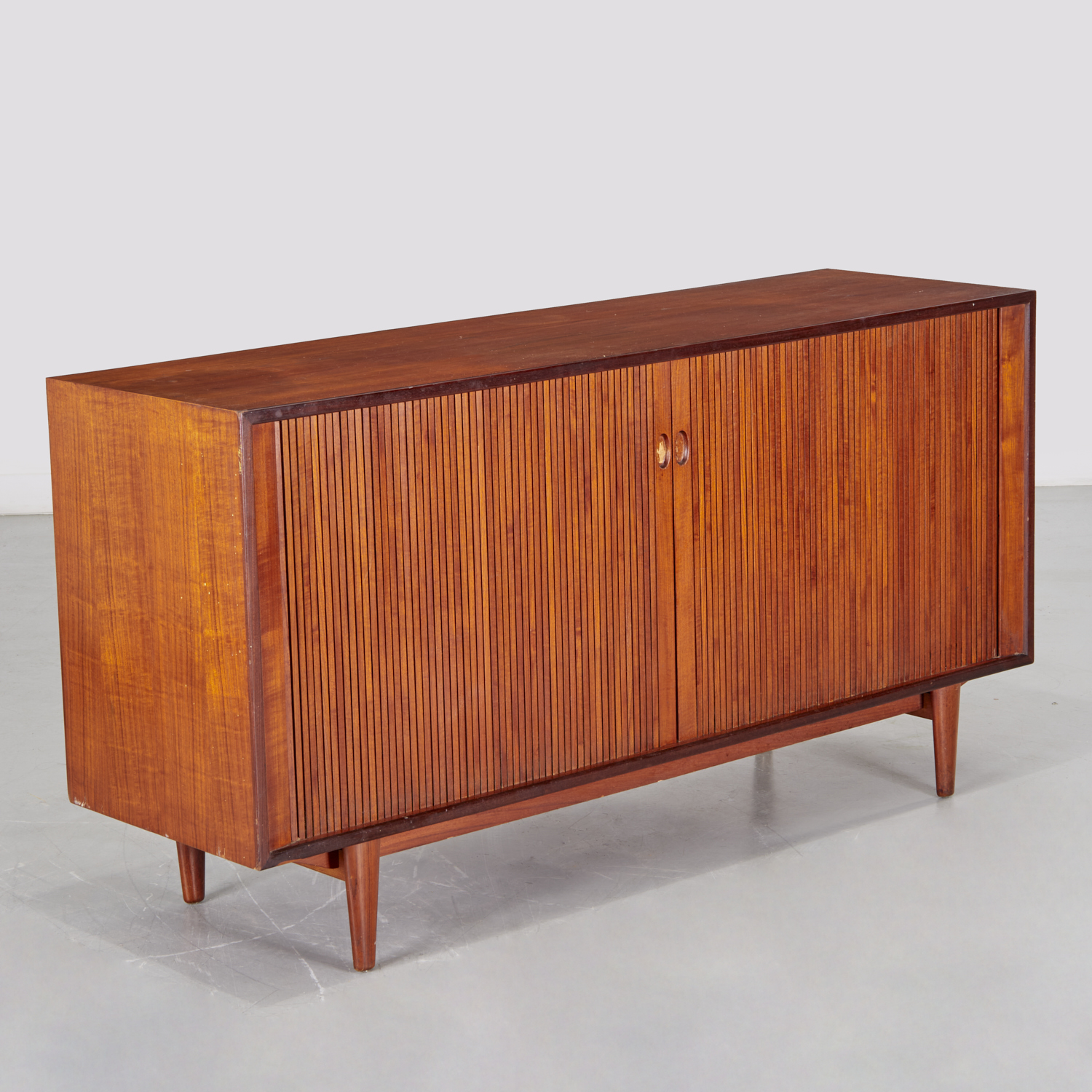 JORGEN CLAUSEN TEAK TAMBOUR SIDEBOARD 3b4547