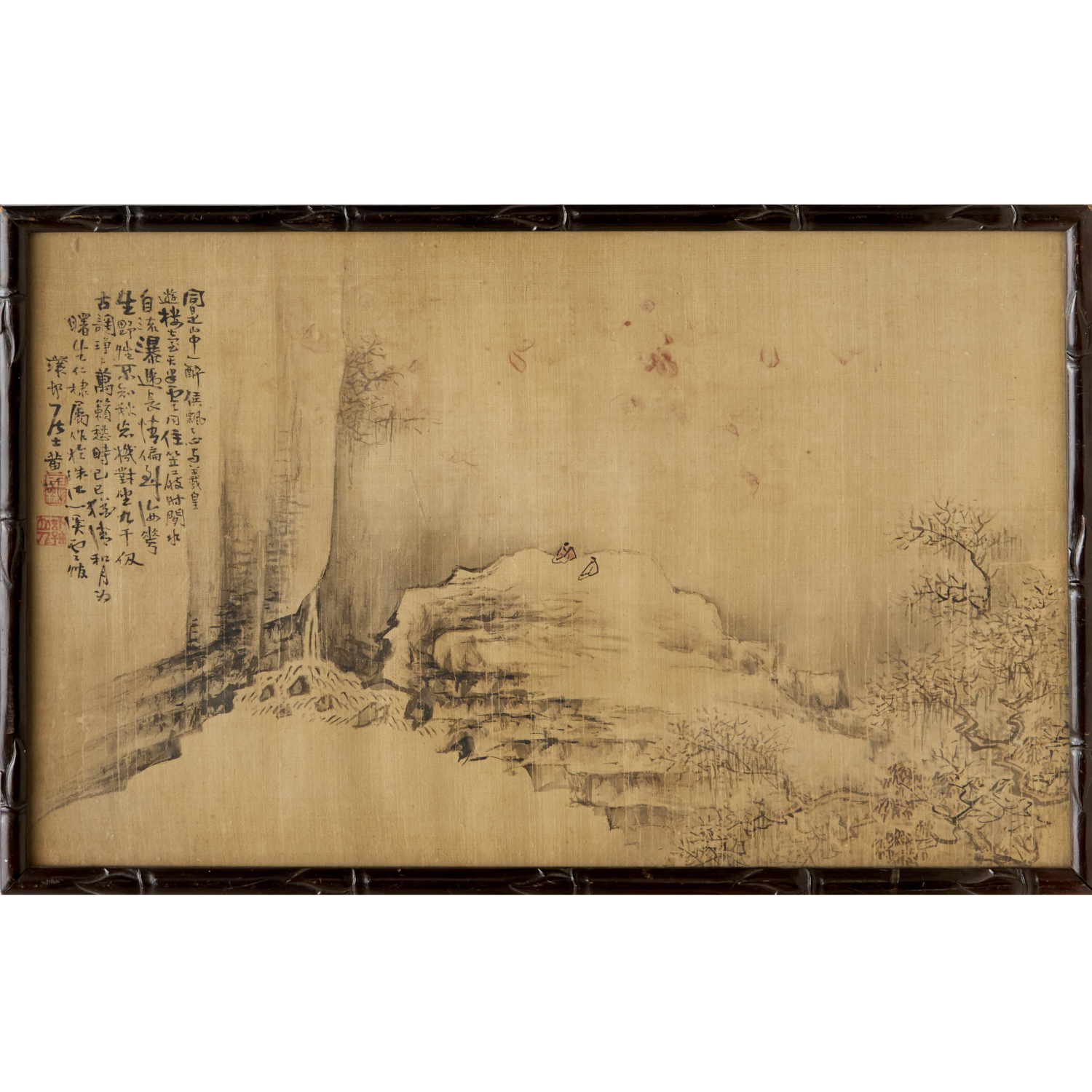 CHINESE SCHOOL SCROLL PAINTING 3b4616