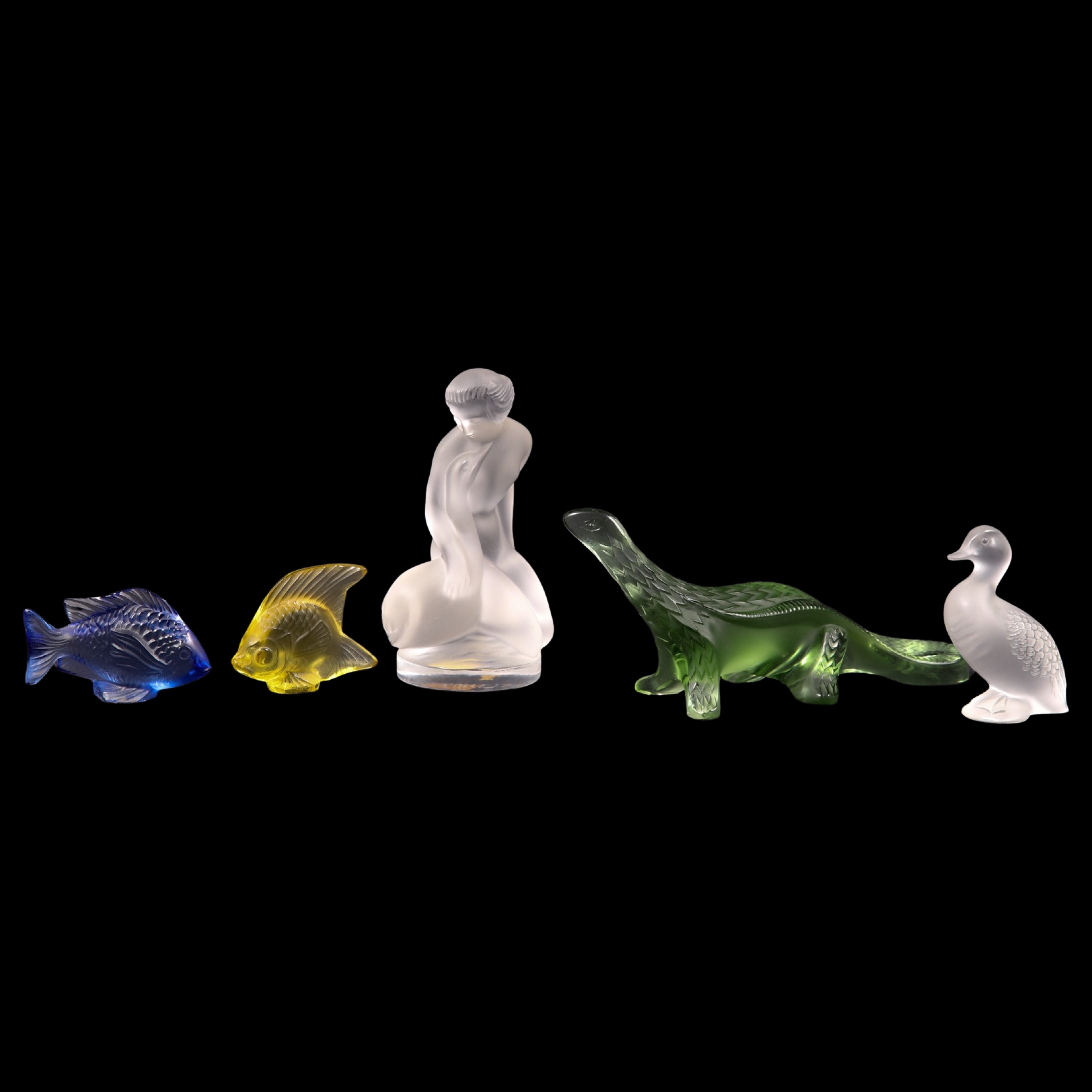(5) Lalique figures to include