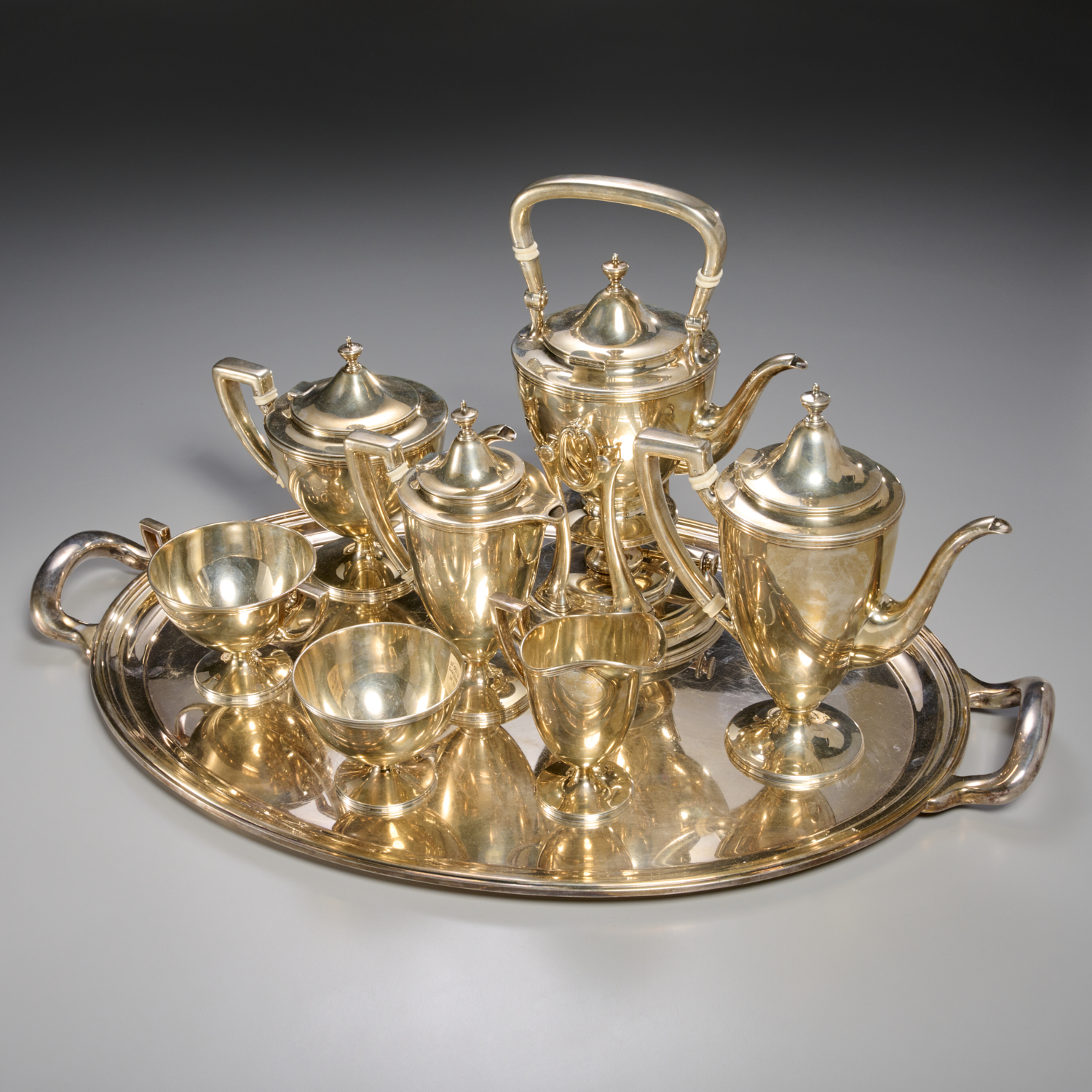 TIFFANY & CO, STERLING SILVER TEA SERVICE