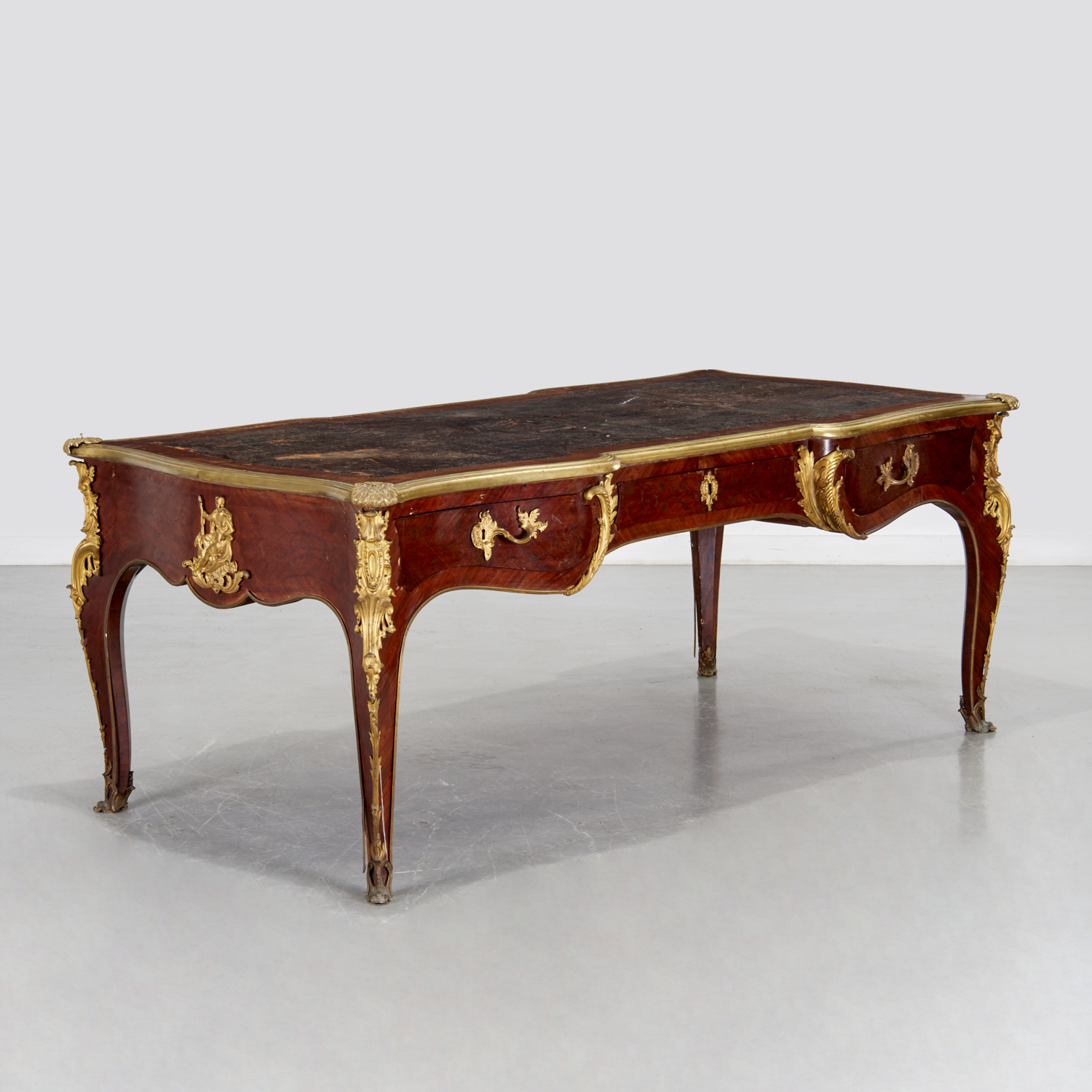 LOUISE XV ORMOLU MOUNTED KINGWOOD