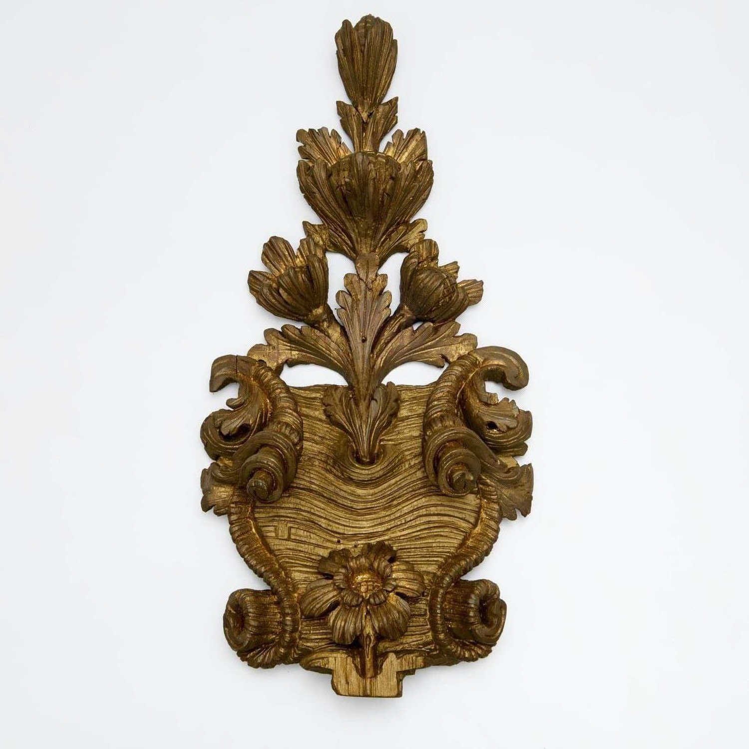 LARGE CONTINENTAL ROCOCO GILTWOOD