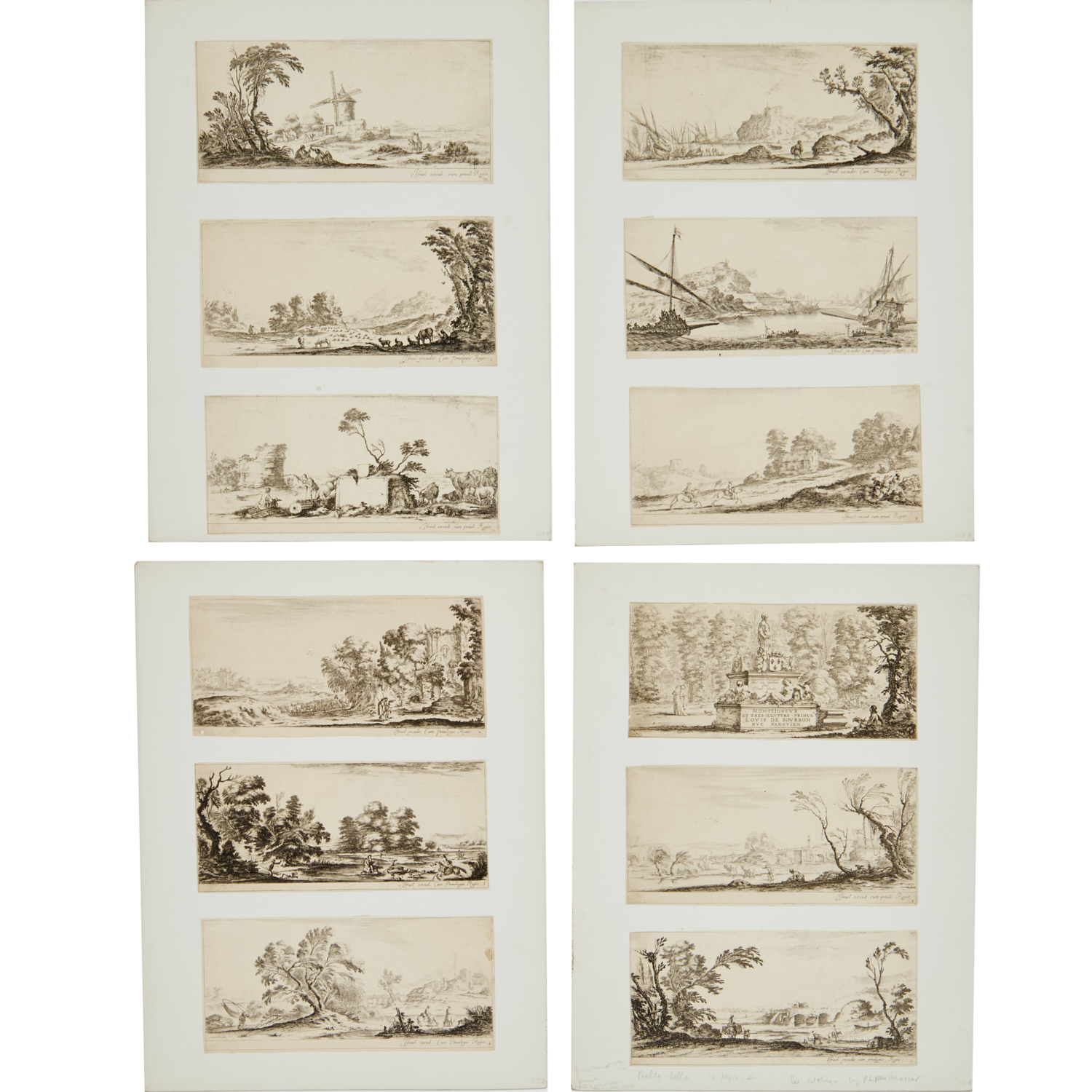 STAFANO DELLA BELLA, (12) ETCHINGS,