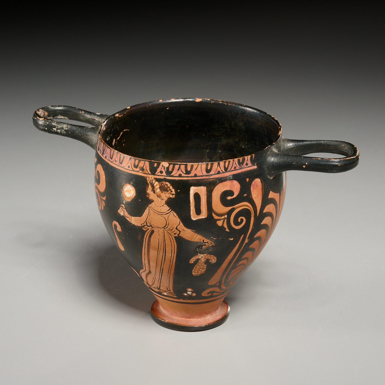 APULIAN ETRUSCAN STYLE RED FIGURED 3b496c