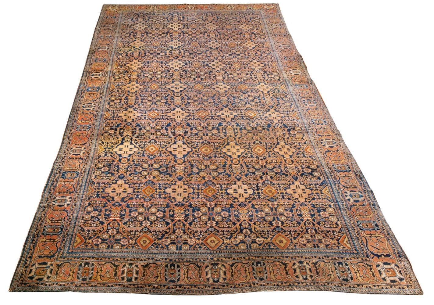 ANTIQUE PERSIAN FERAHAN HERATI 3b4a20