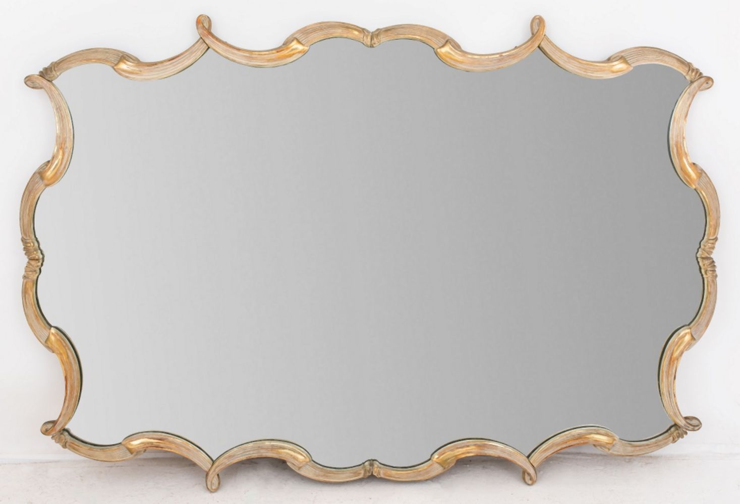 FRENCH MODERNE GILT BRONZE FRAMED 3b4a90