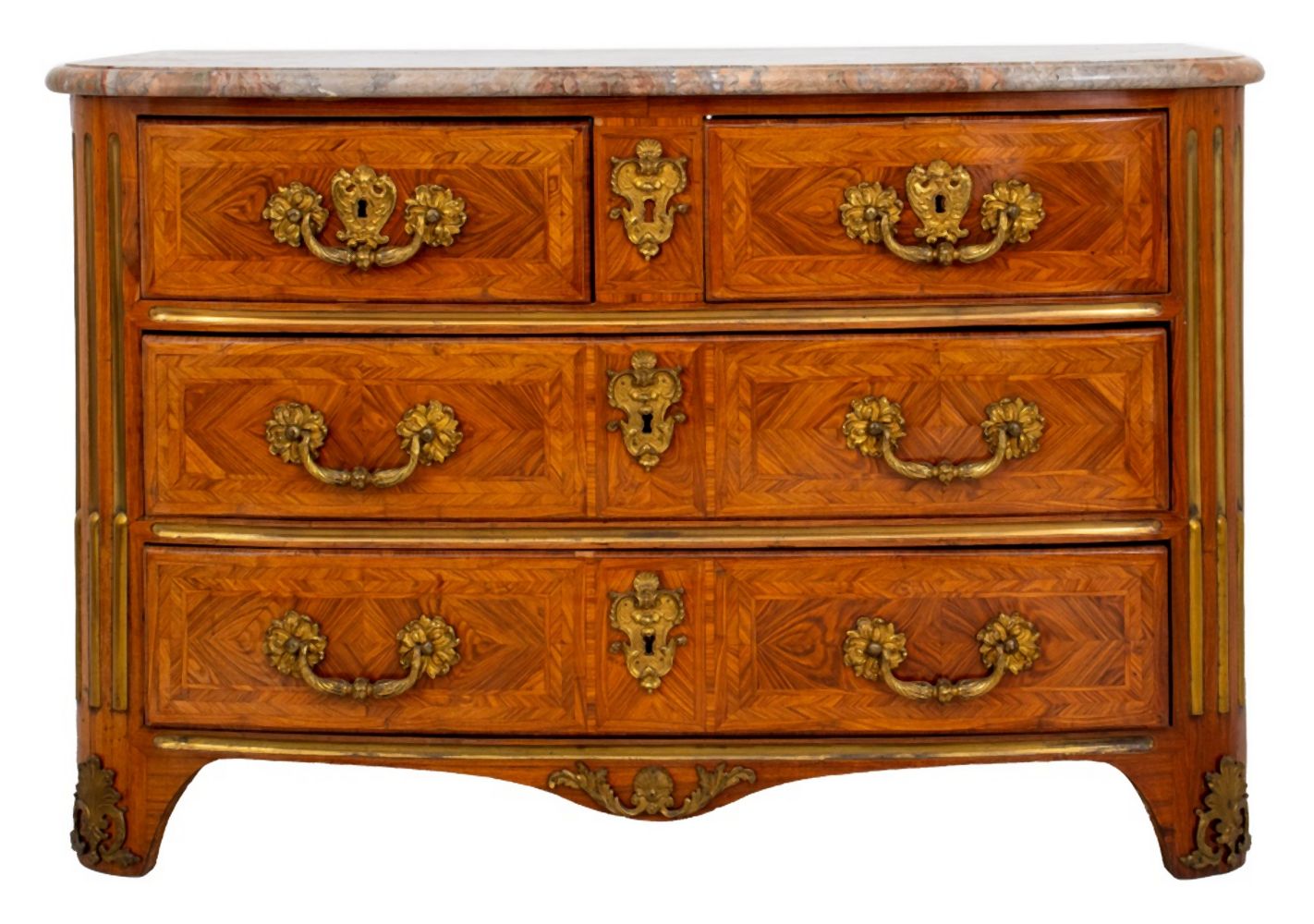 FRENCH REGENCE KINGWOOD MARQUETRY