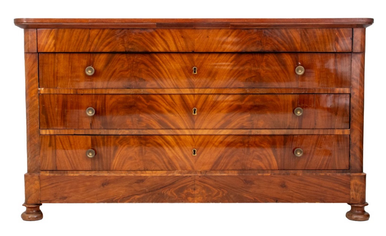 SOUTH GERMAN BIEDERMEIER MAHOGANY 3b4b72