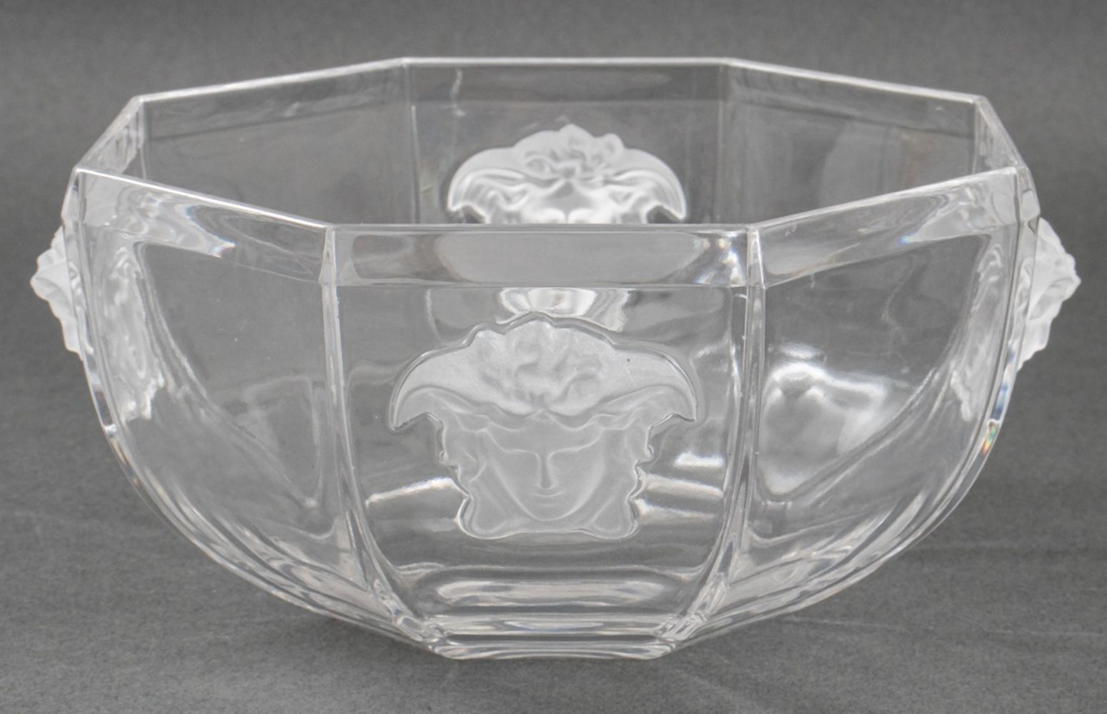 VERSACE BY ROSENTHAL CRYSTAL MEDUSA 3b4b81