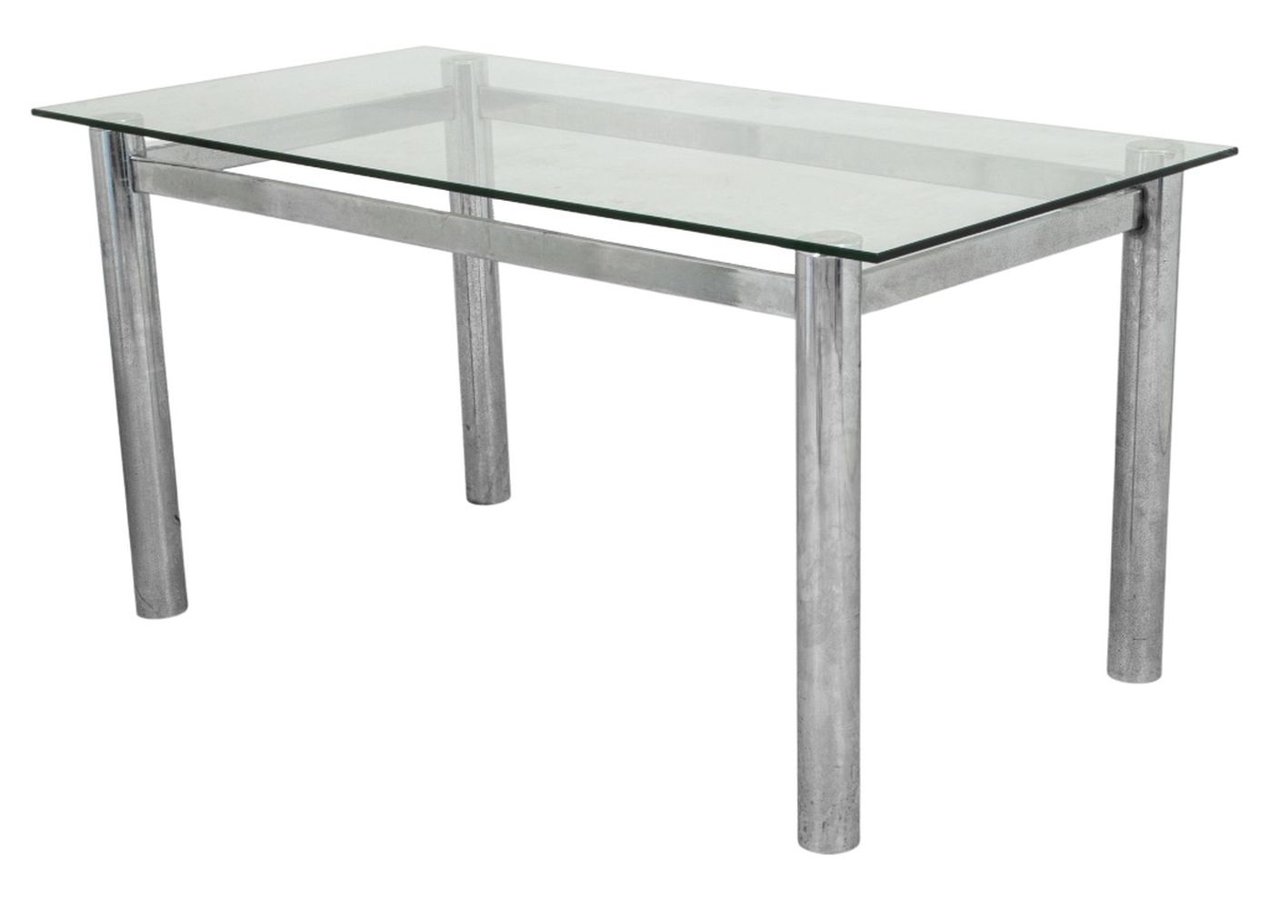 MIES VAN DER ROHE STYLE STEEL AND