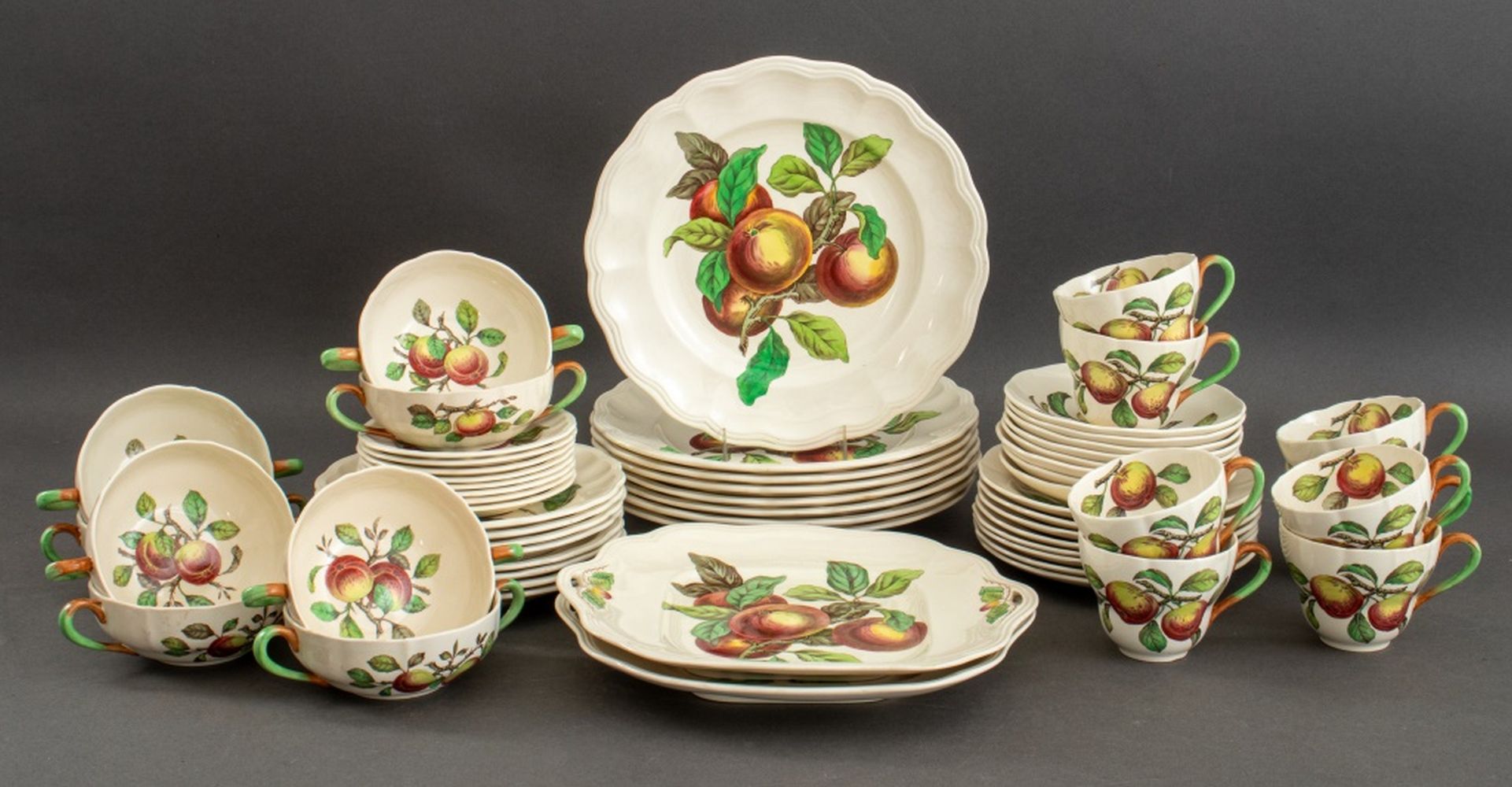 COPELAND SPODE APPLE CHINA SERVICE 3b4bff