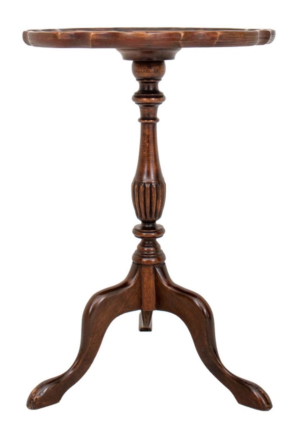 GEORGE III STYLE SMALL PEDESTAL TABLE,