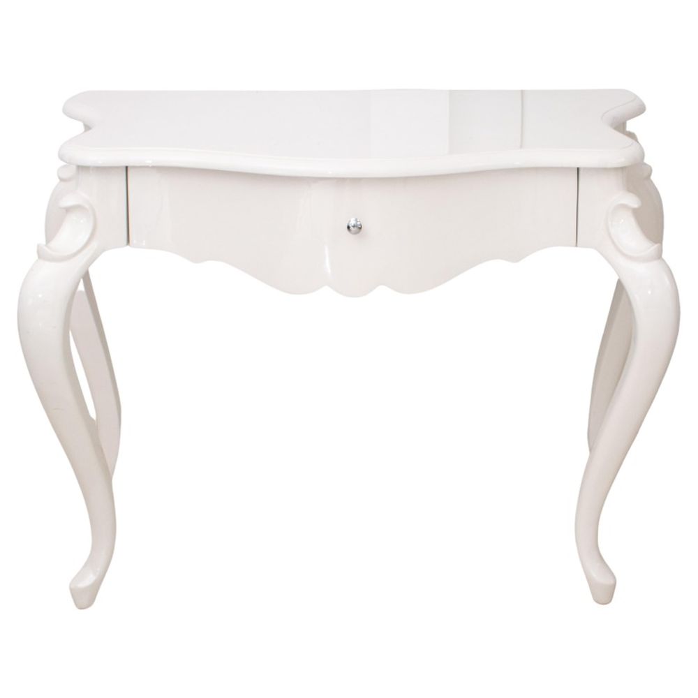 HOLLYWOOD REGENCY WHITE LACQUER 3b4c21