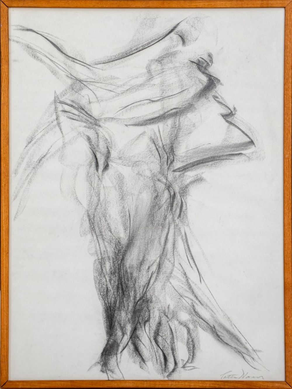 PATTI HIRSCH FIGURE STUDY PENCIL