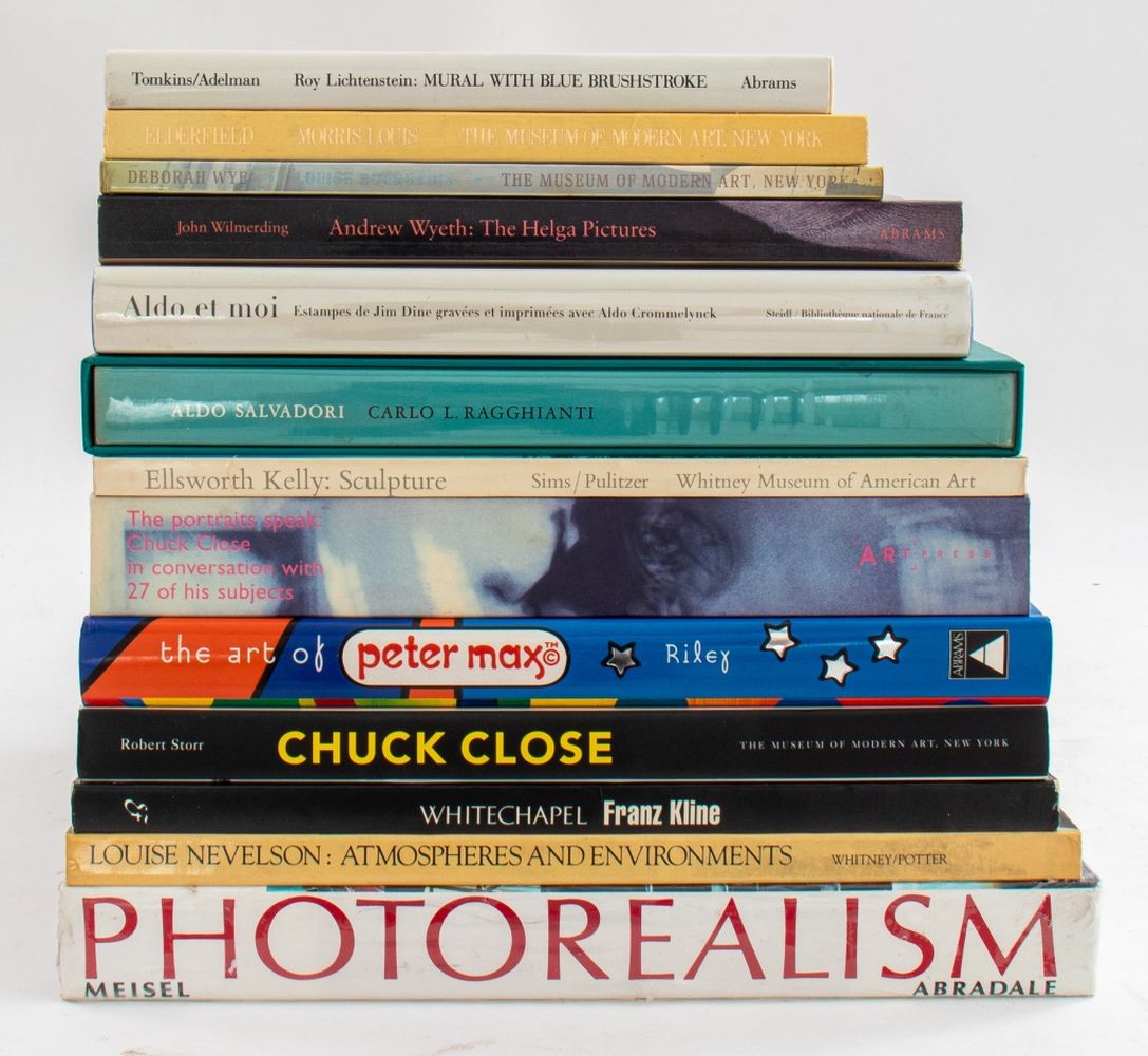 REFERENCE BOOKS ON ARTISTS, 13 Thirteen