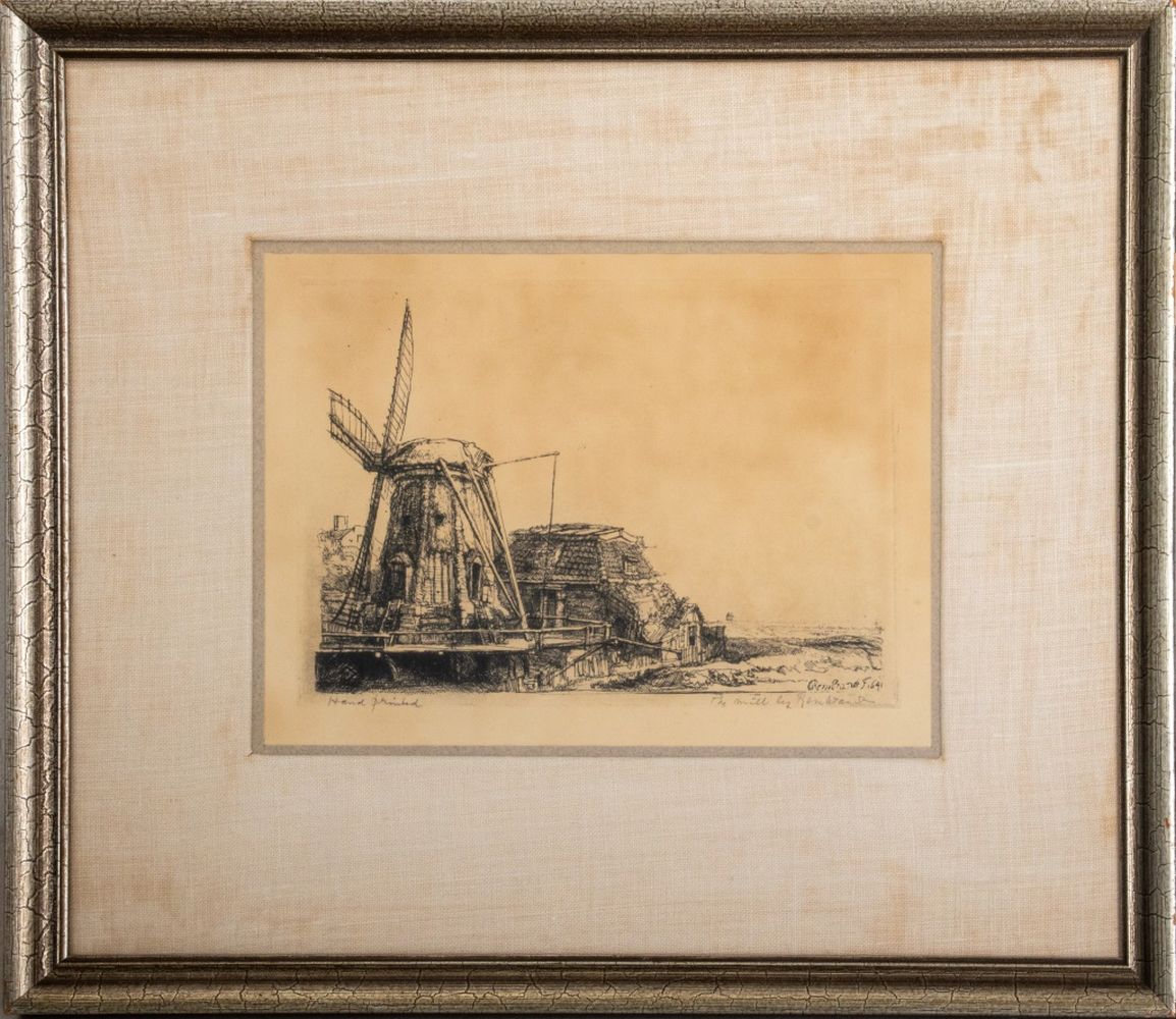 AFTER REMBRANDT VAN RIJN "THE MILL"