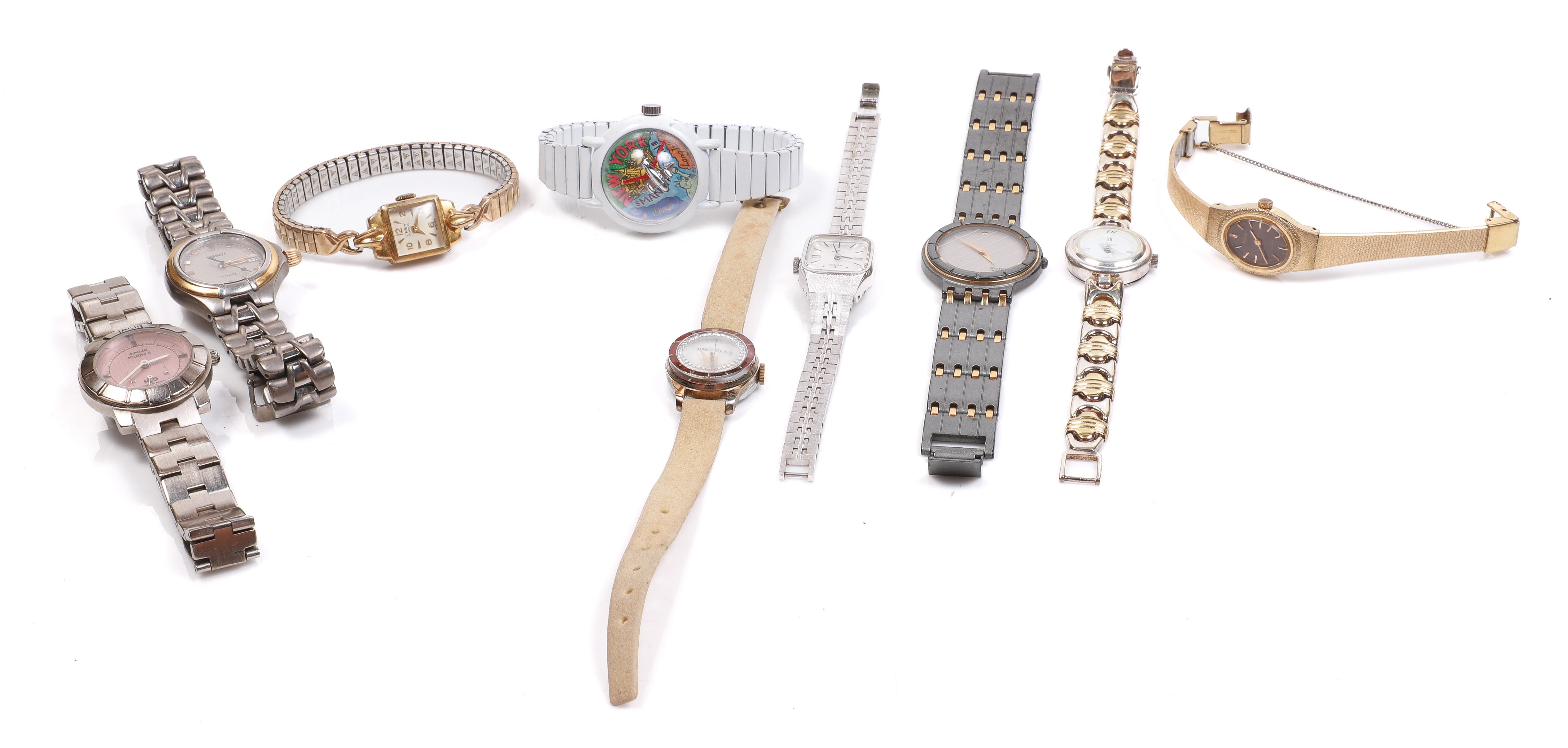 (9) Wristwatches to include Anne