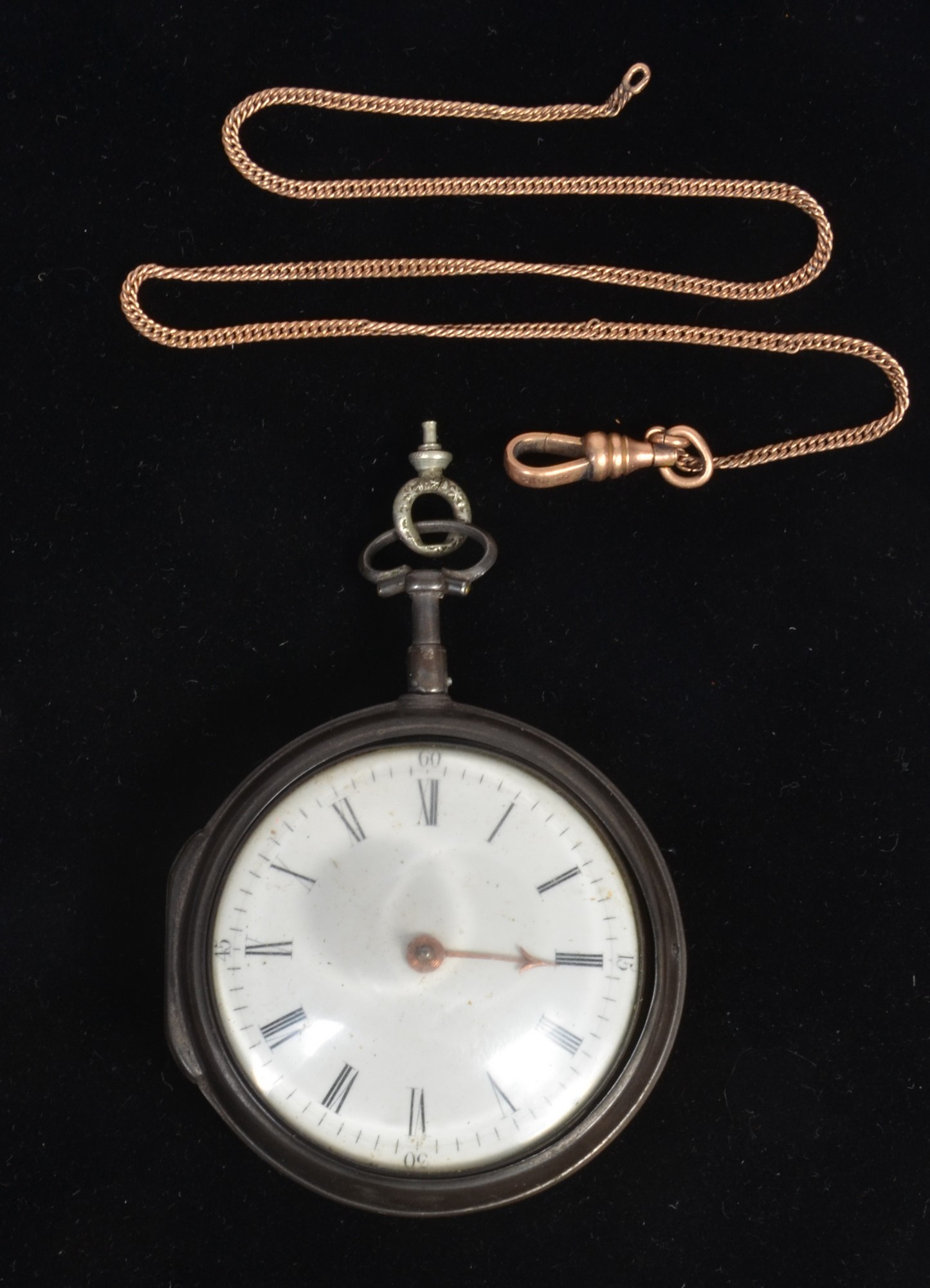 Late 18th early 19th c verge fusee escapement