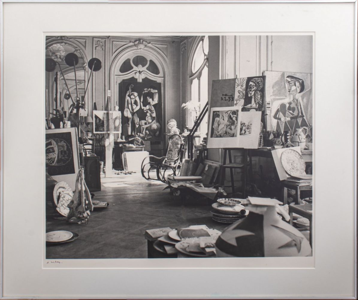 ANDRE VILLERS PHOTOGRAPH OF PICASSO'S