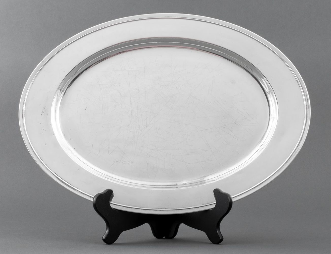 GORHAM STERLING SILVER OVAL TRAY Gorham