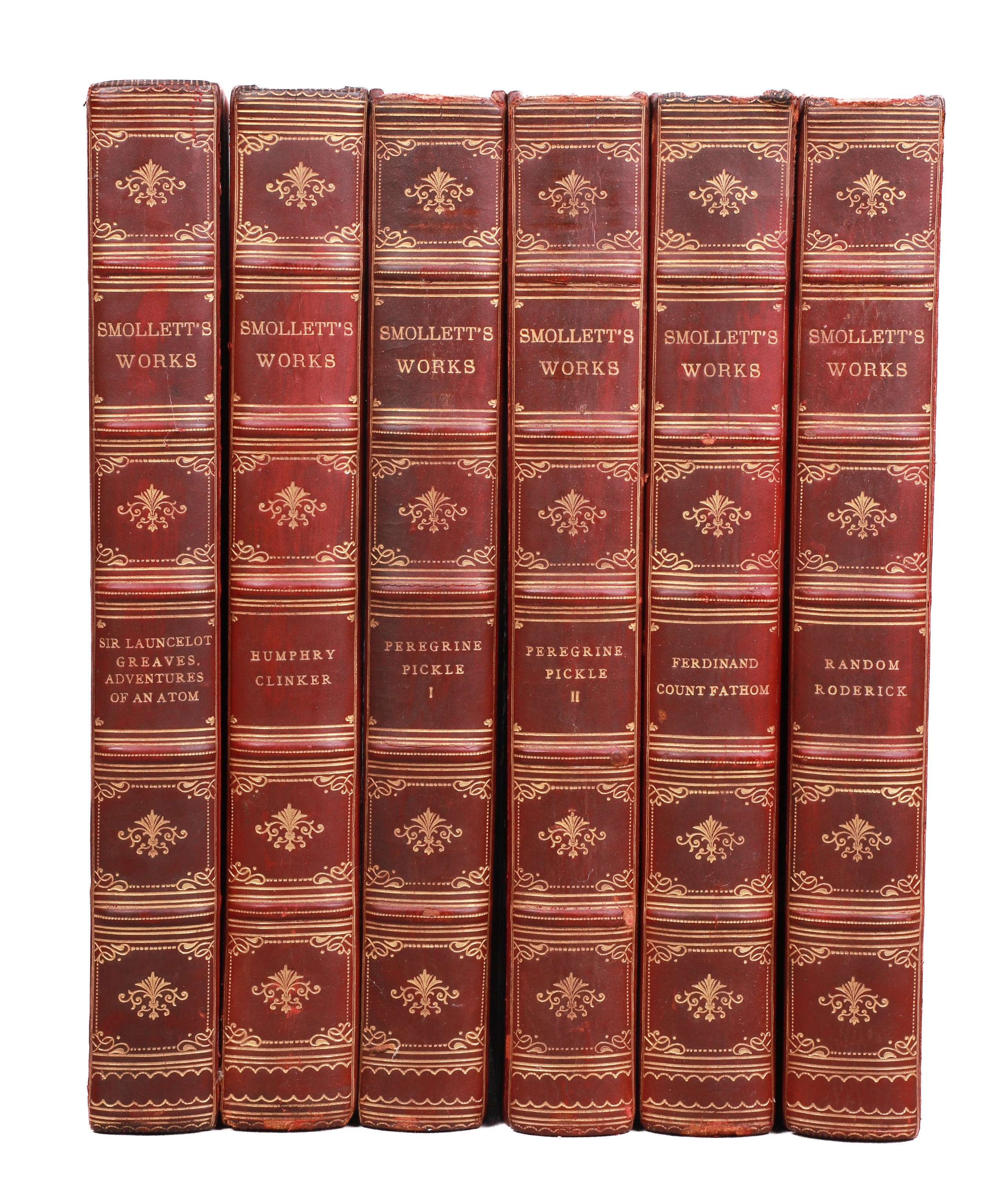 Six volumes of the novels of Tobias 3b4f03