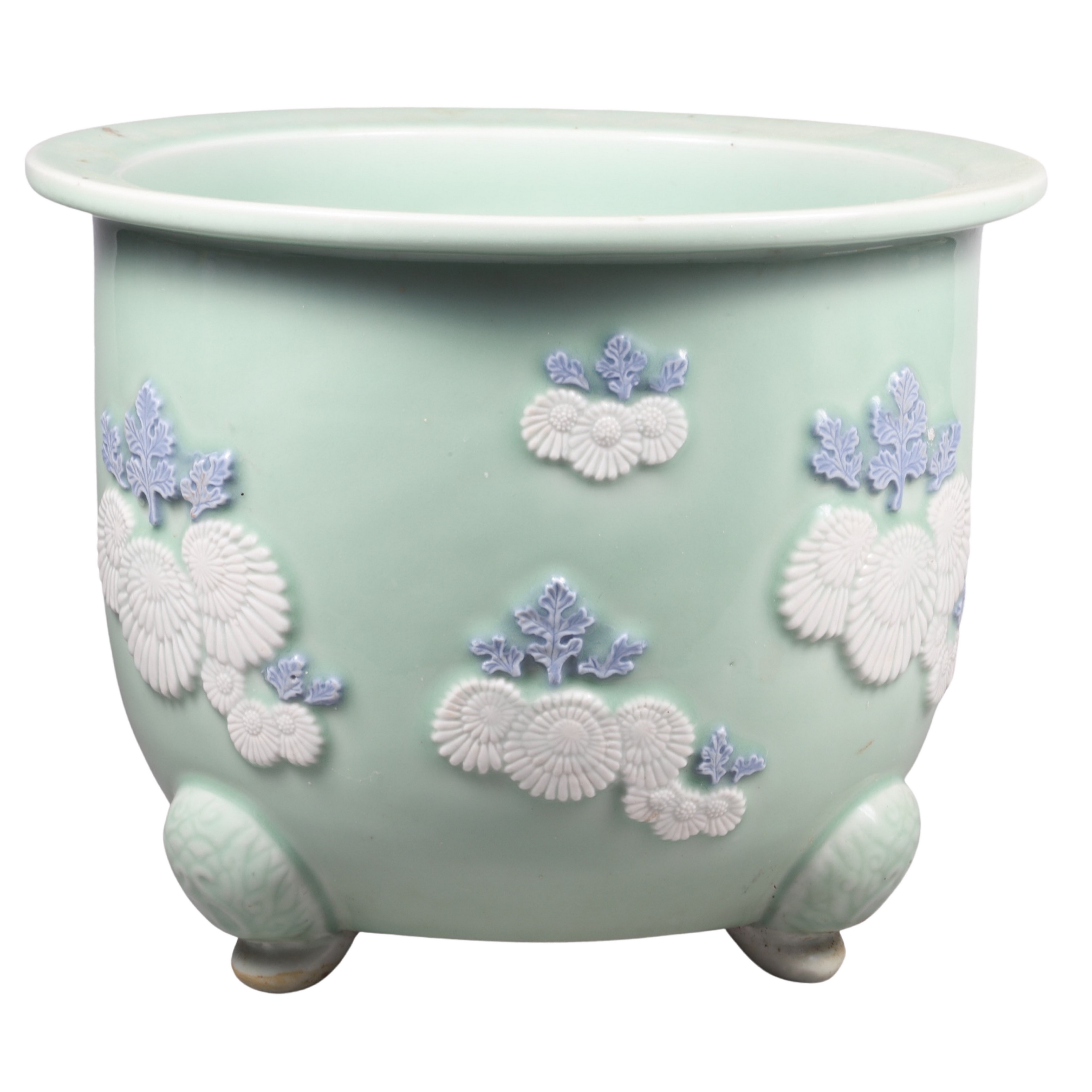 Japanese celadon porcelain footed 3b4fba
