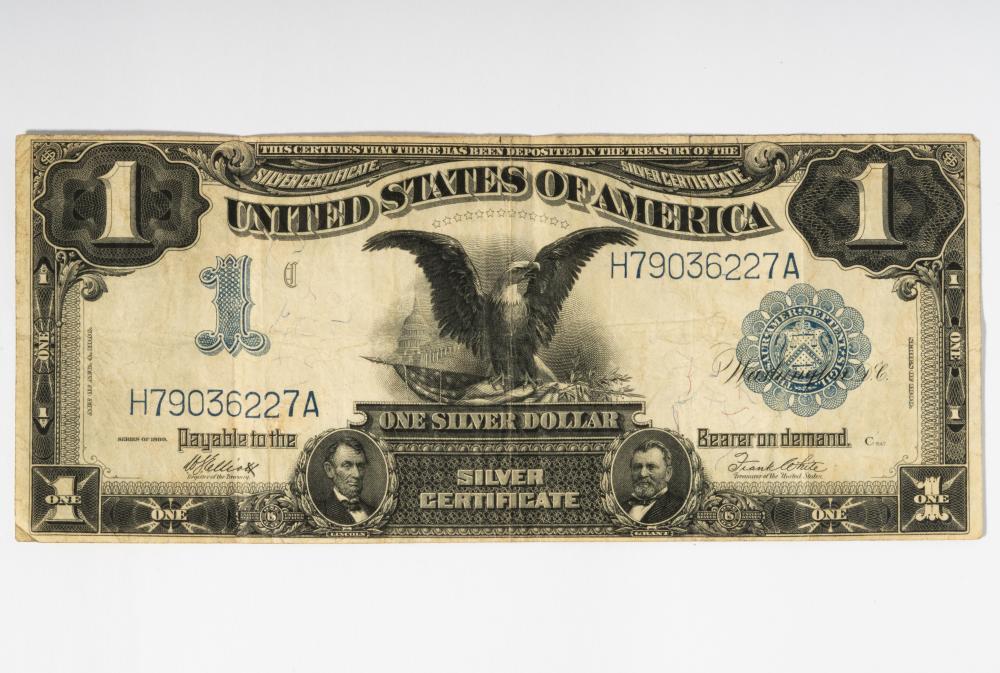 1899 BLACK EAGLE U.S. $1 NOTE1899